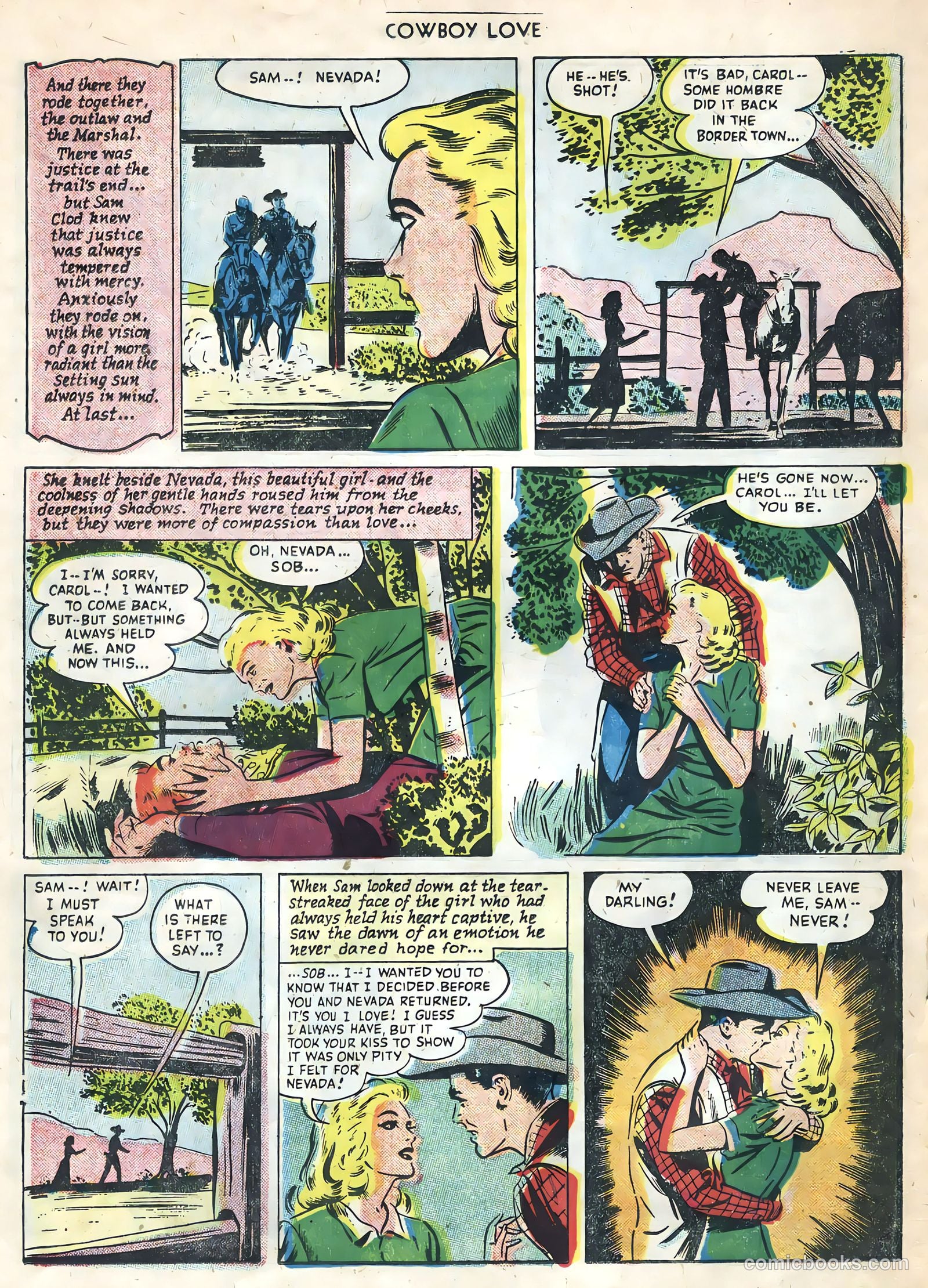 Cowboy Love #31 (1955) — page 18 of 36