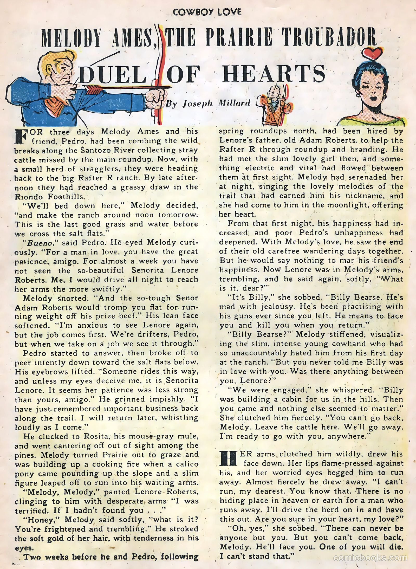 Cowboy Love #31 (1955) — page 19 of 36