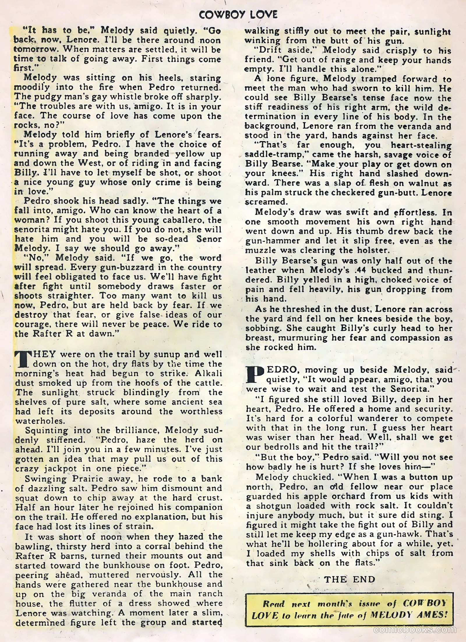Cowboy Love #31 (1955) — page 20 of 36