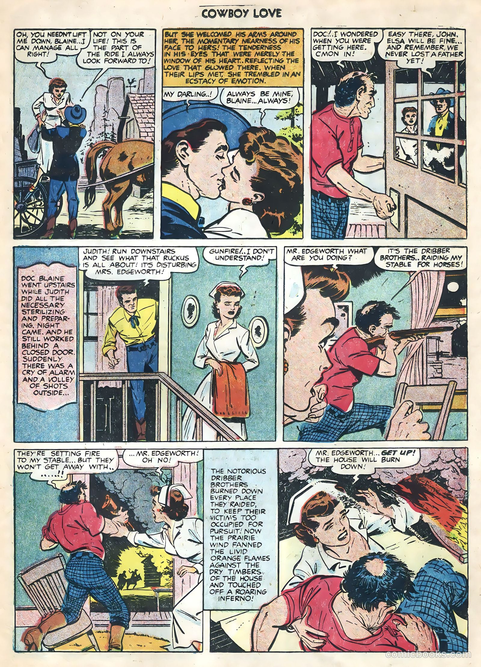 Cowboy Love #31 (1955) — page 23 of 36