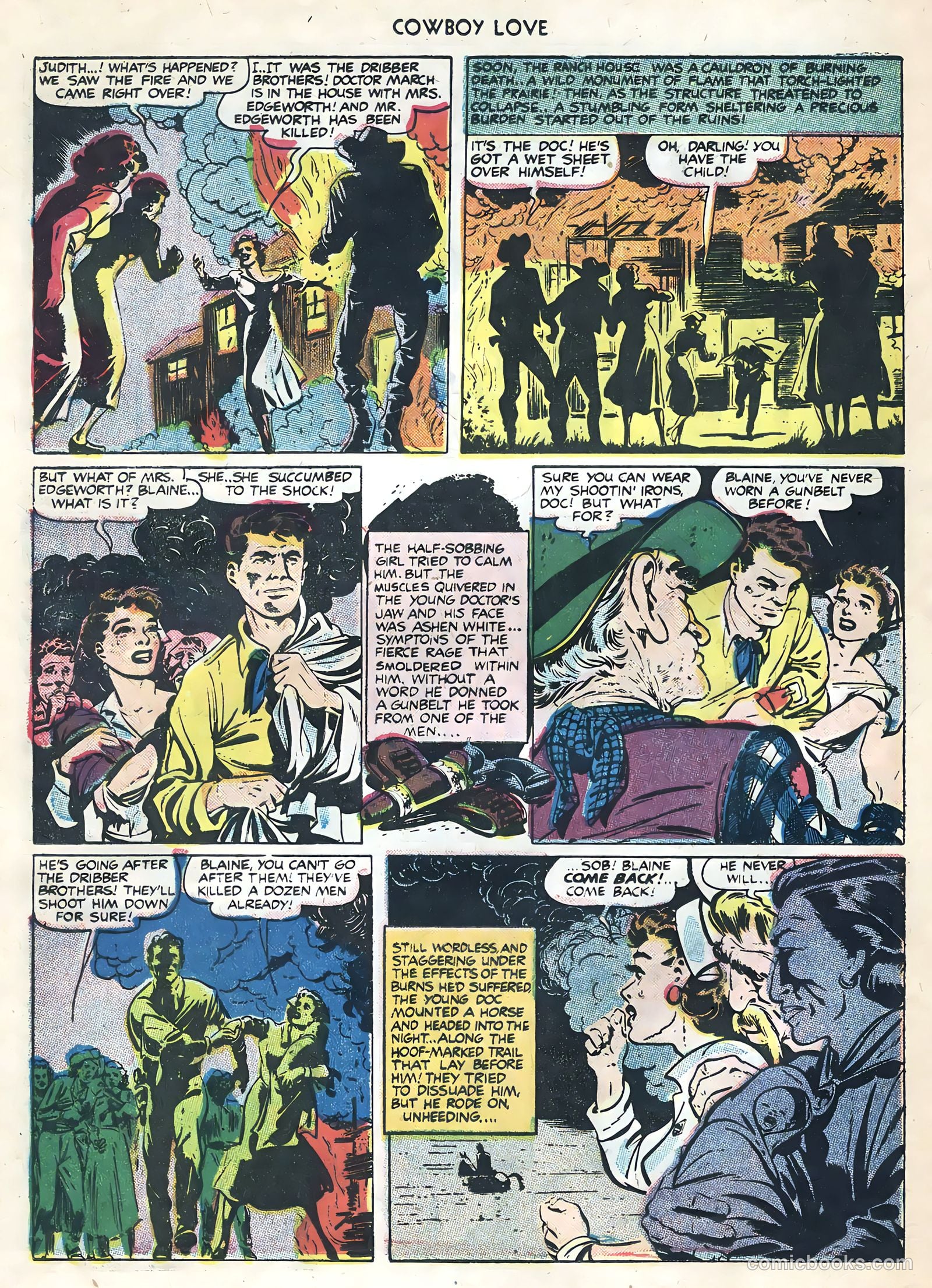 Cowboy Love #31 (1955) — page 24 of 36