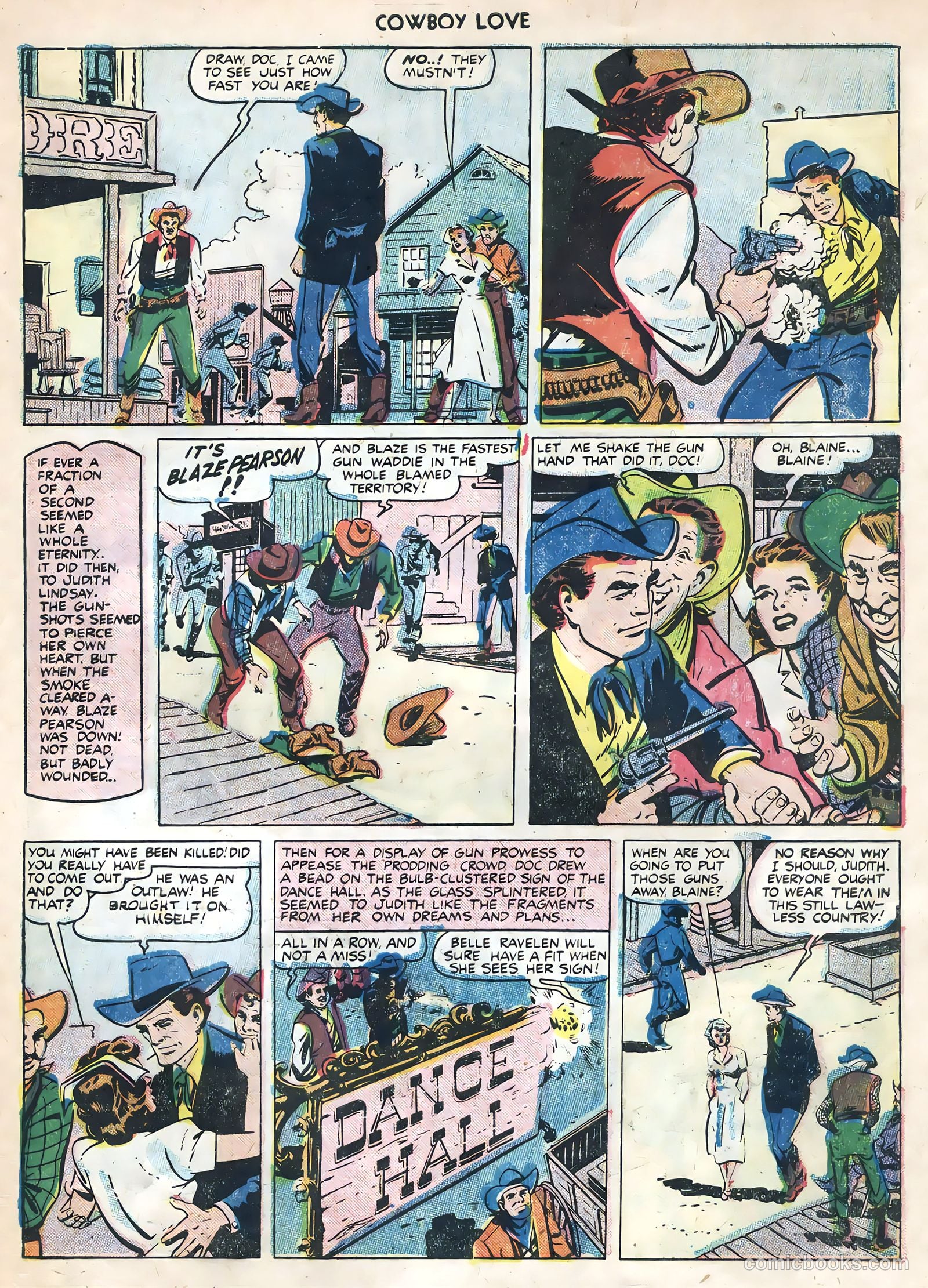 Cowboy Love #31 (1955) — page 27 of 36