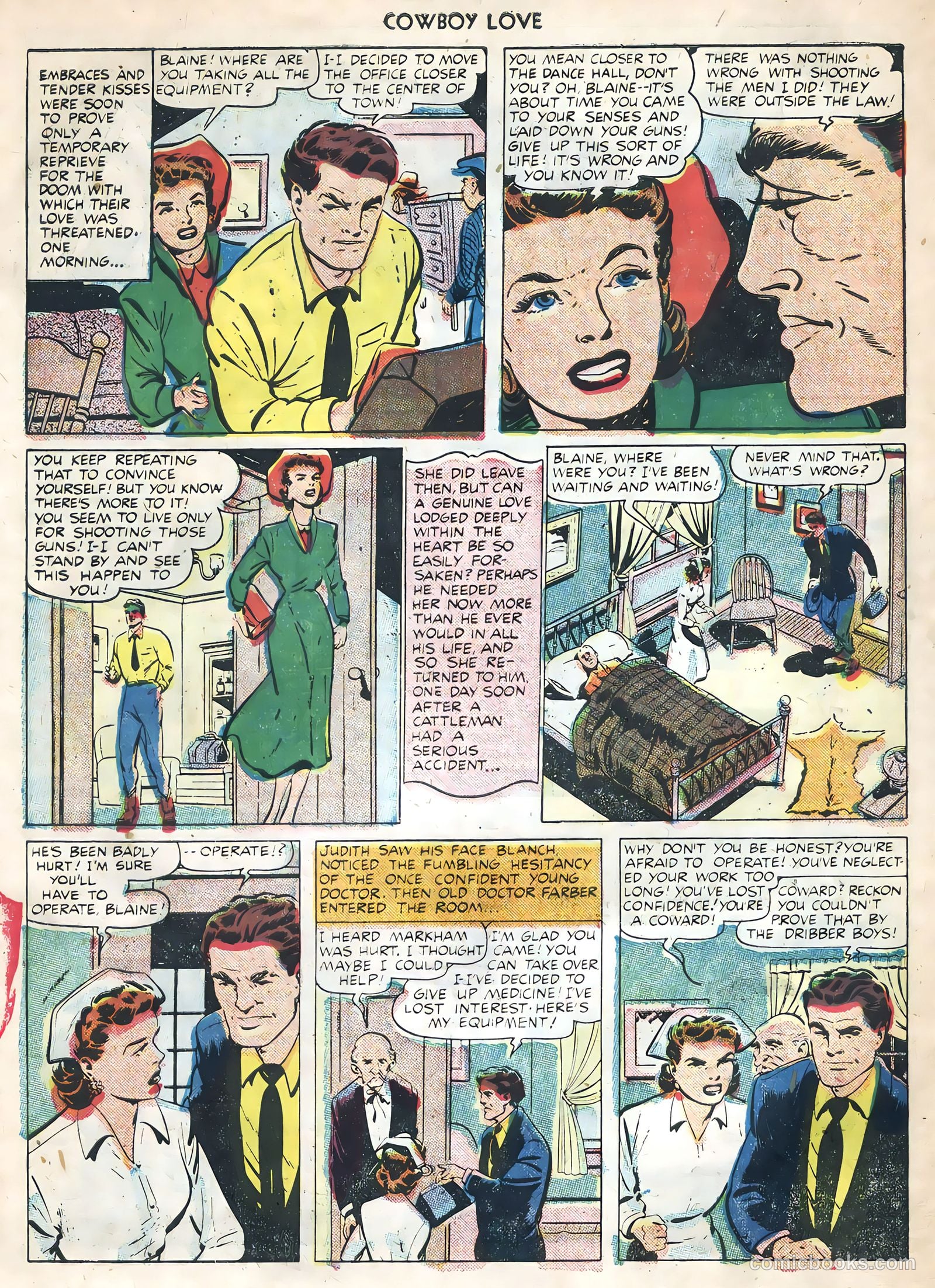 Cowboy Love #31 (1955) — page 30 of 36