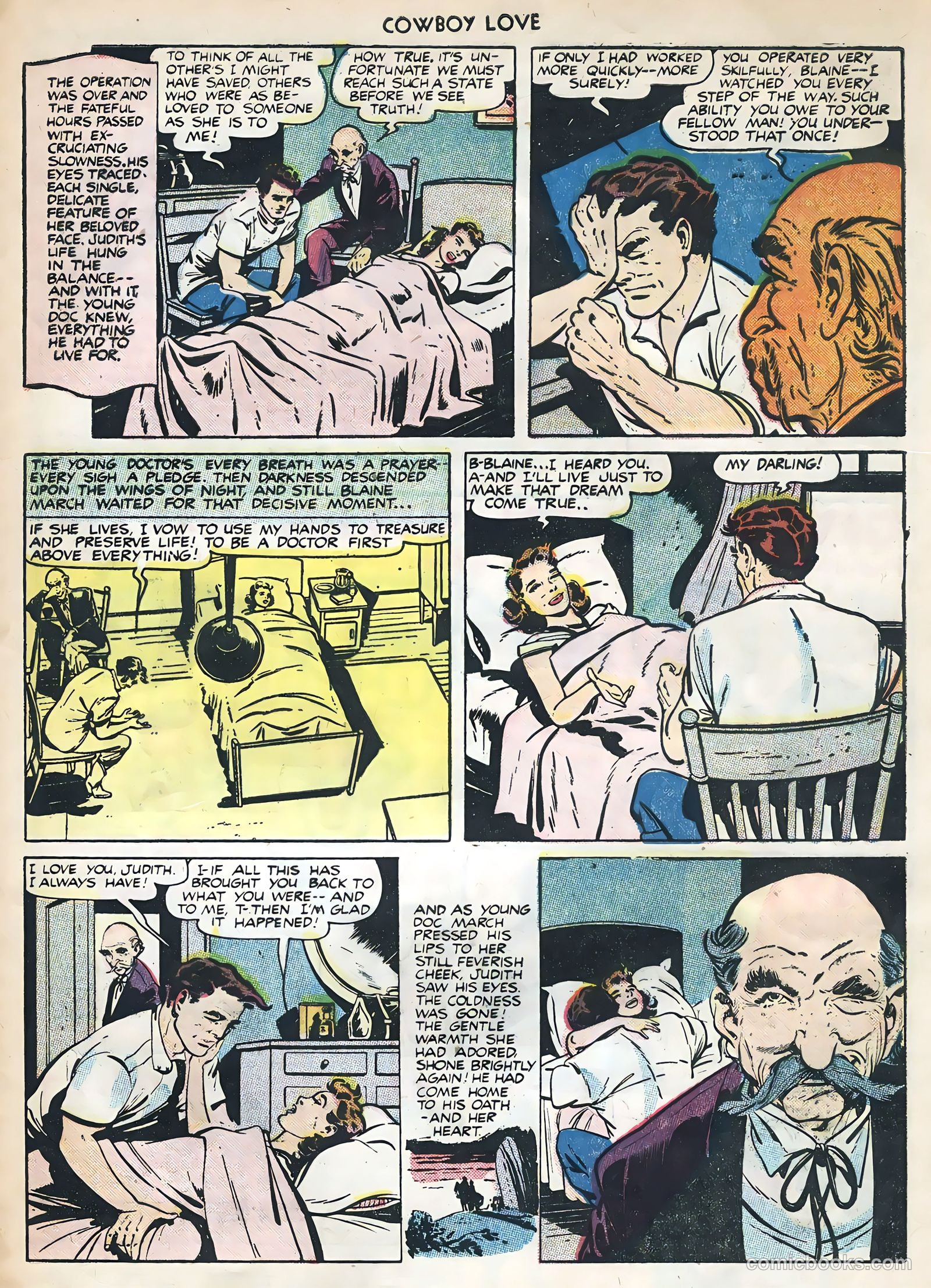 Cowboy Love #31 (1955) — page 33 of 36