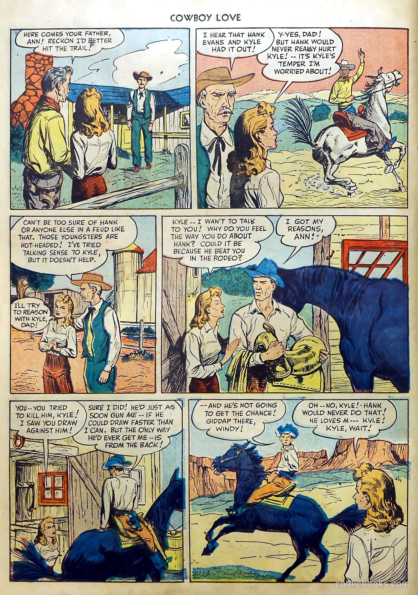Cowboy Love #4 (1949) — page 6 of 36