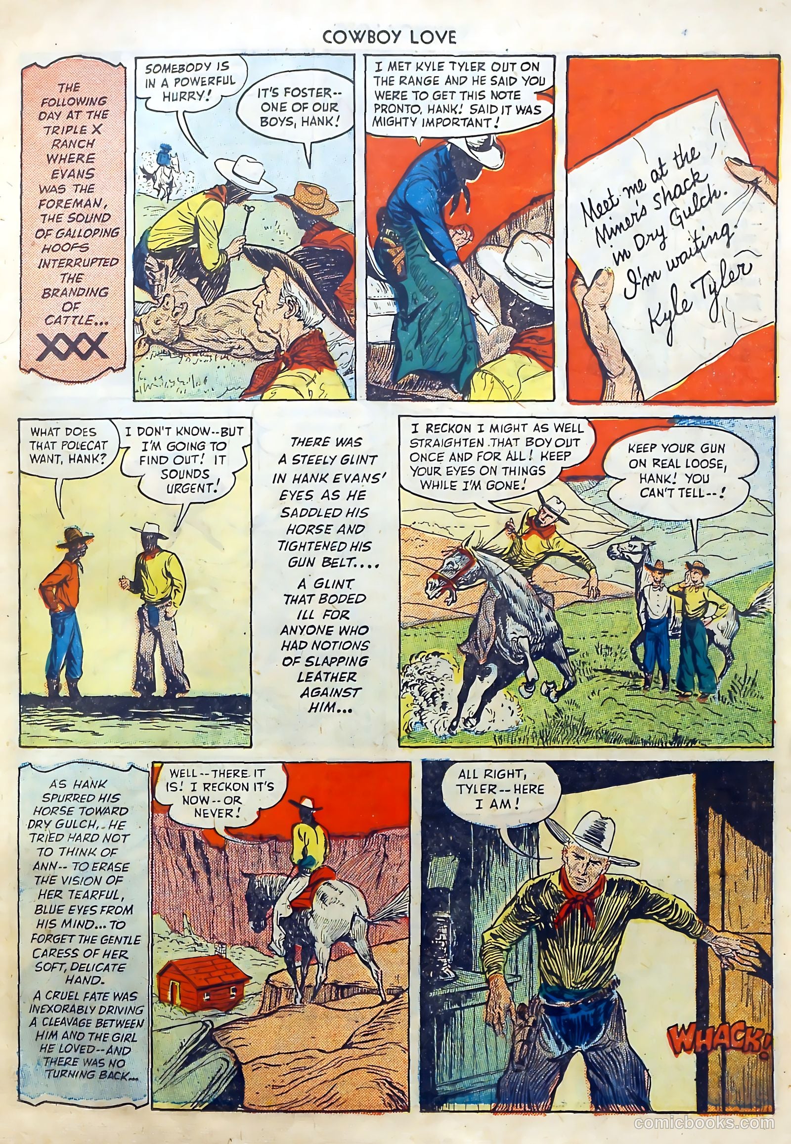 Cowboy Love #4 (1949) — page 7 of 36