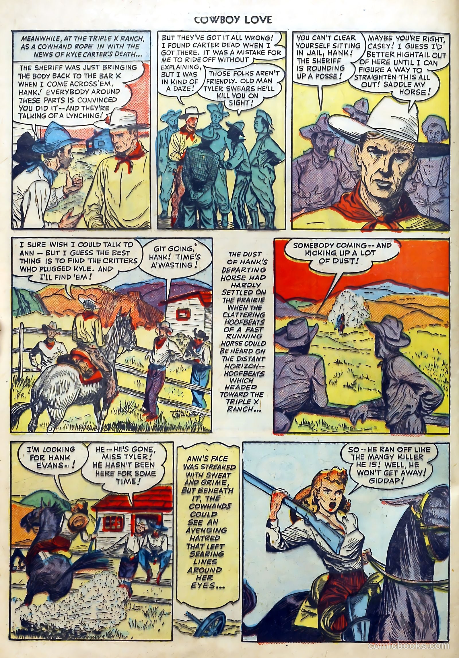 Cowboy Love #4 (1949) — page 10 of 36