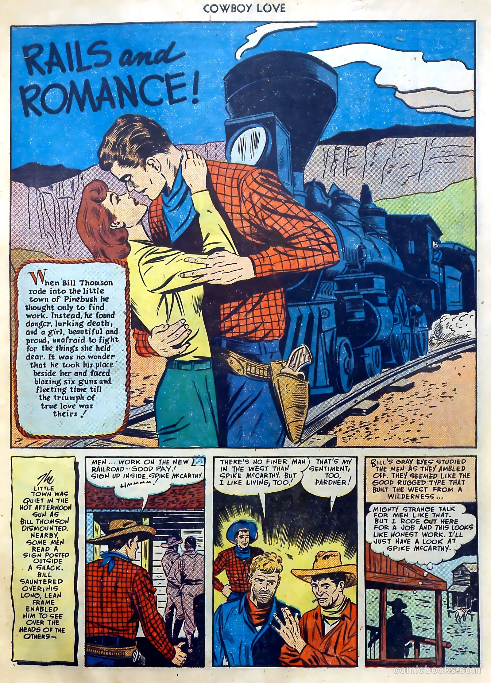 Cowboy Love #4 (1949) — page 15 of 36
