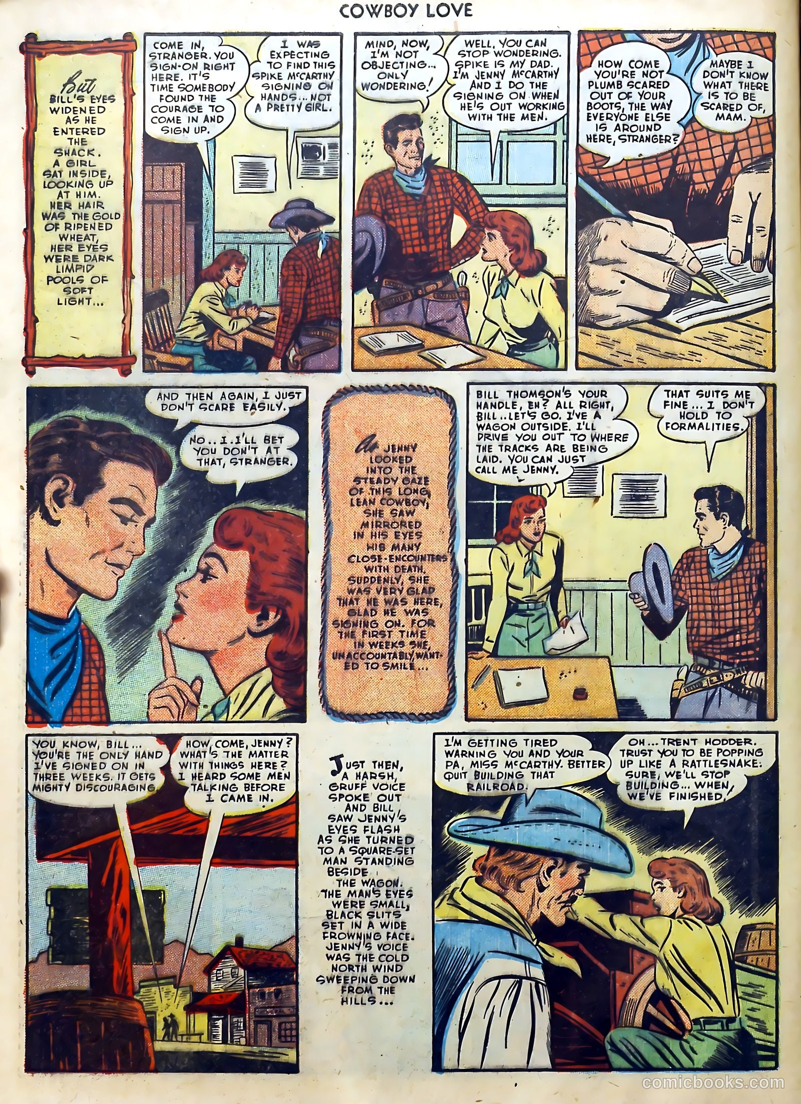 Cowboy Love #4 (1949) — page 16 of 36