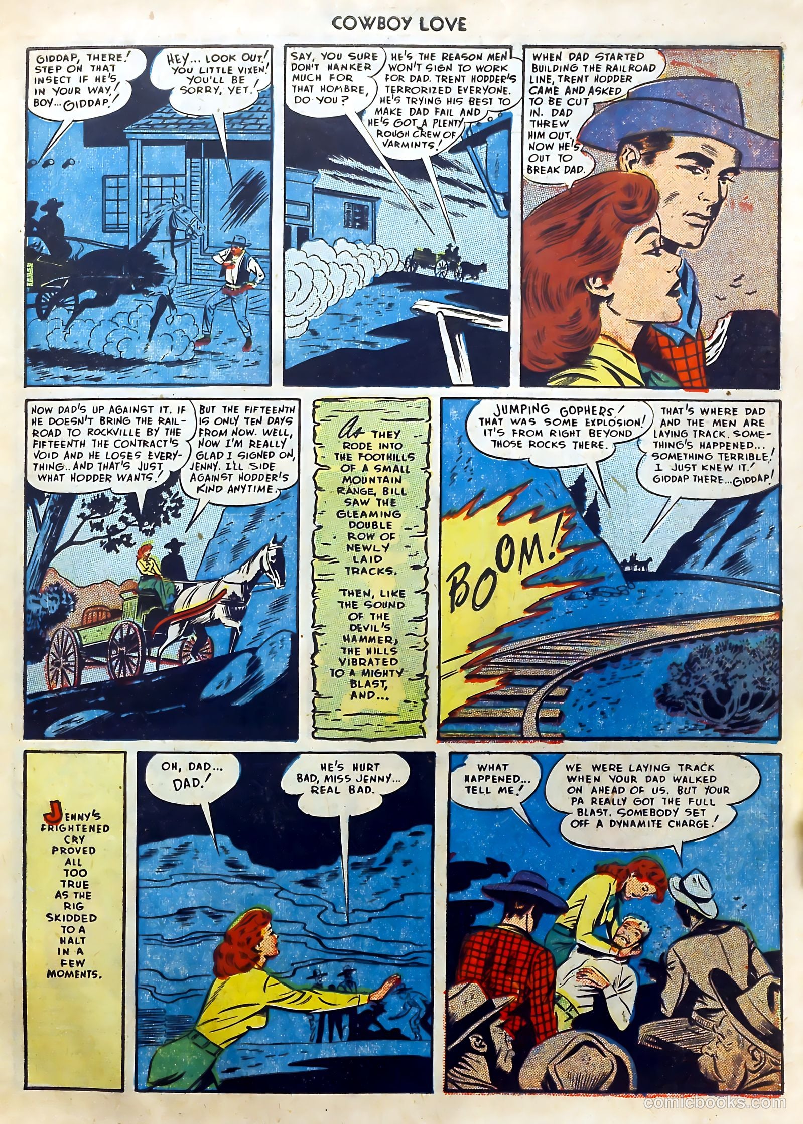 Cowboy Love #4 (1949) — page 17 of 36