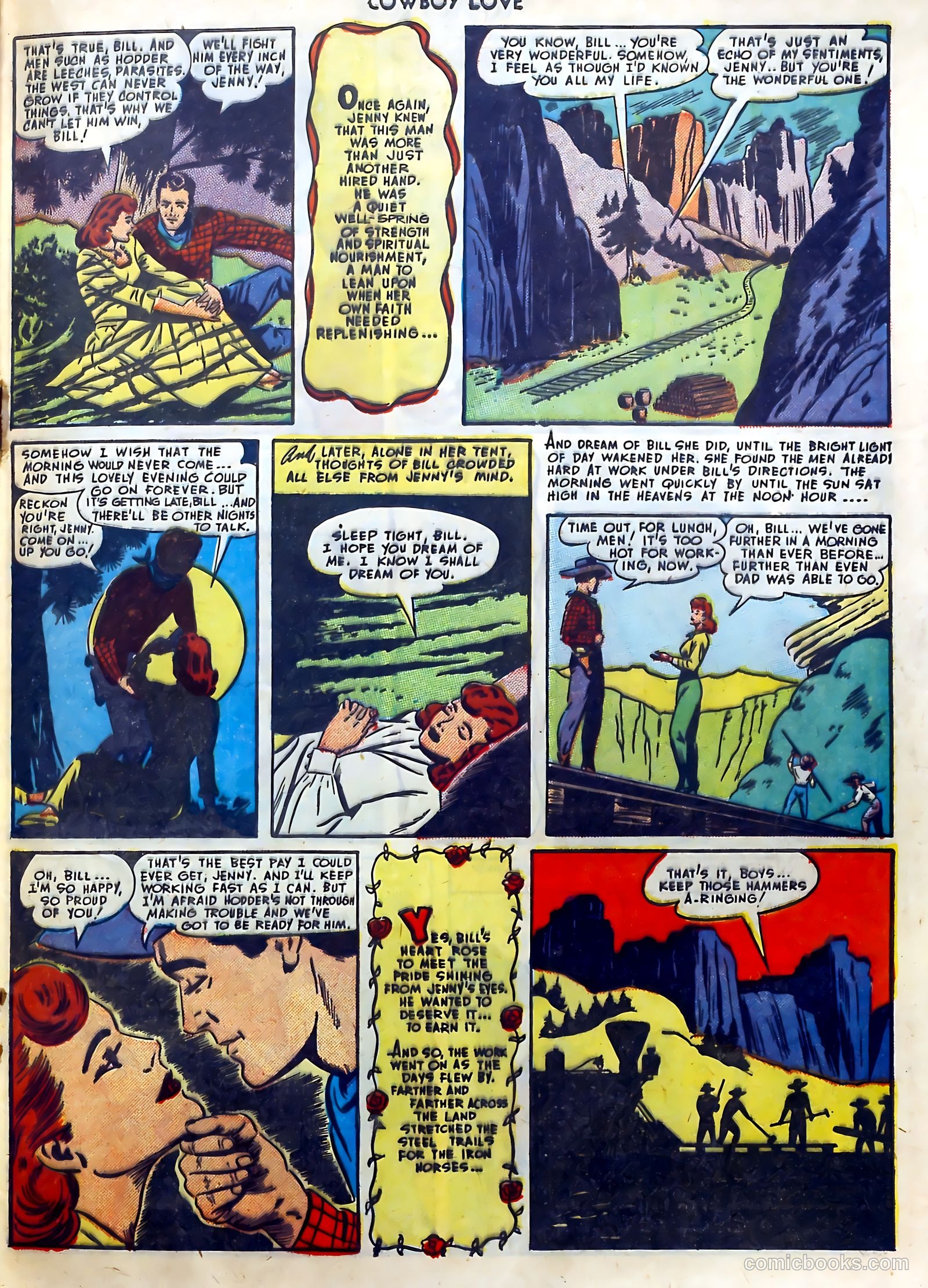 Cowboy Love #4 (1949) — page 19 of 36