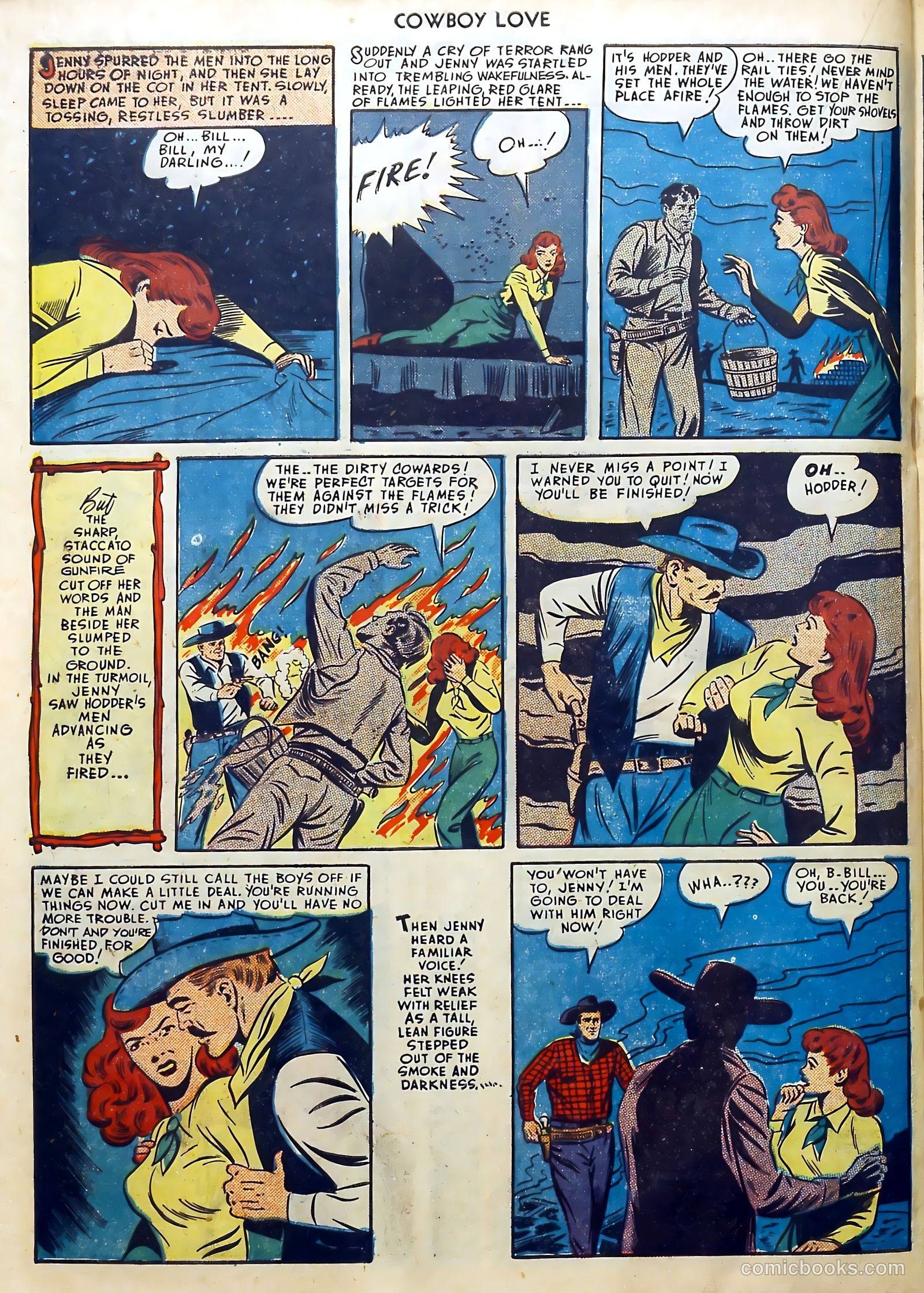 Cowboy Love #4 (1949) — page 22 of 36