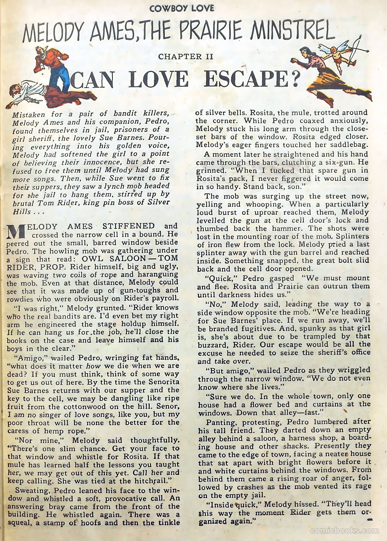 Cowboy Love #4 (1949) — page 25 of 36