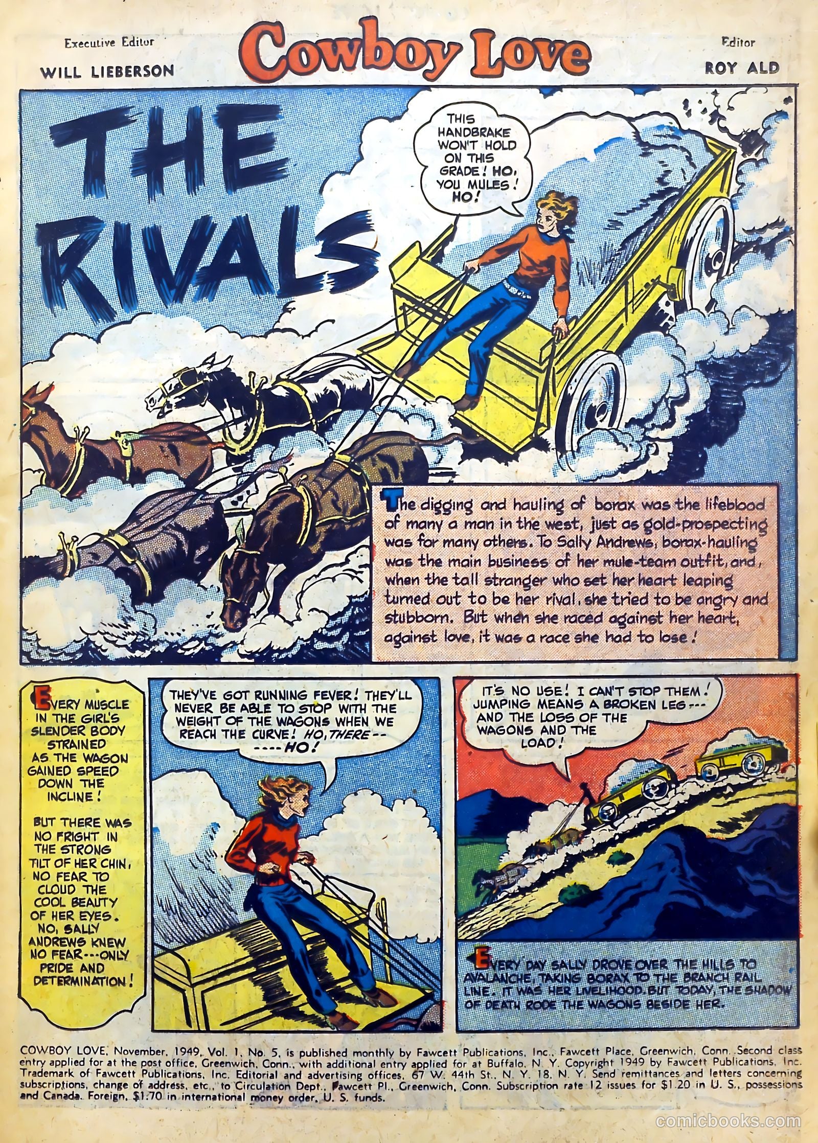 Cowboy Love #5 (1949) — page 3 of 52