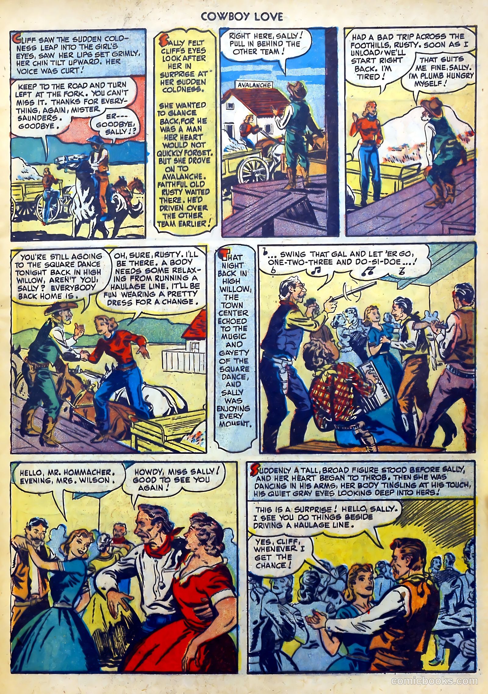 Cowboy Love #5 (1949) — page 5 of 52