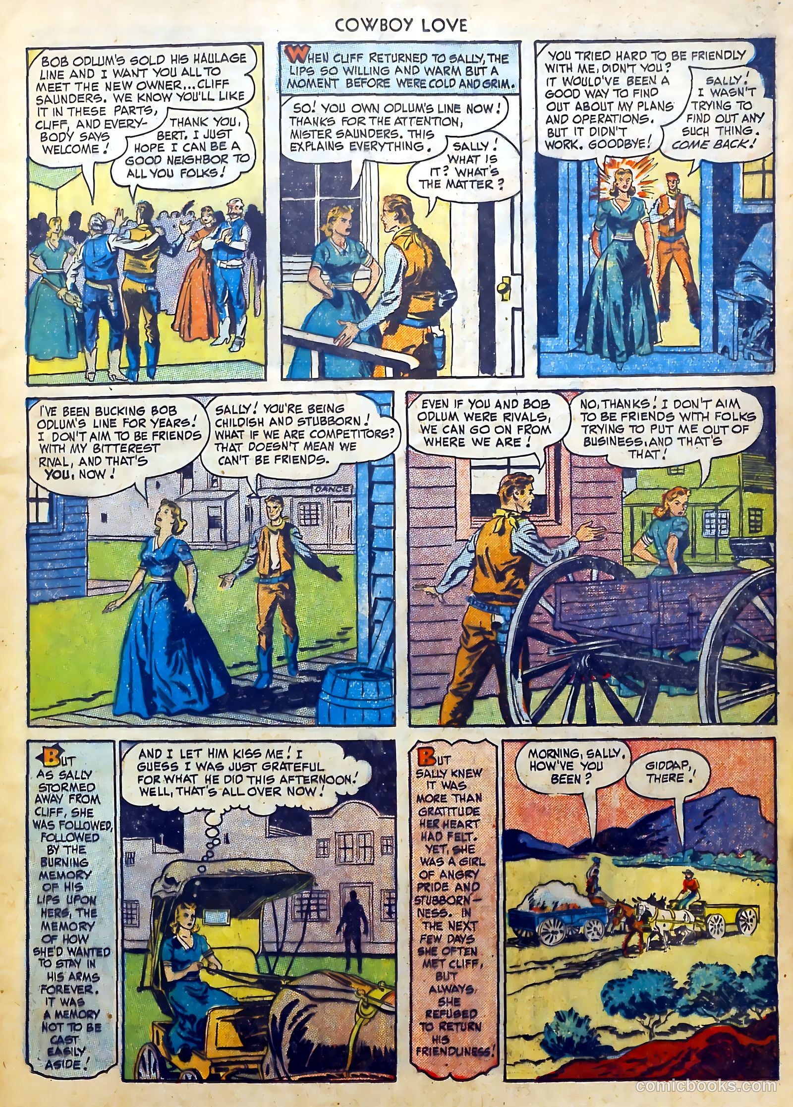 Cowboy Love #5 (1949) — page 7 of 52