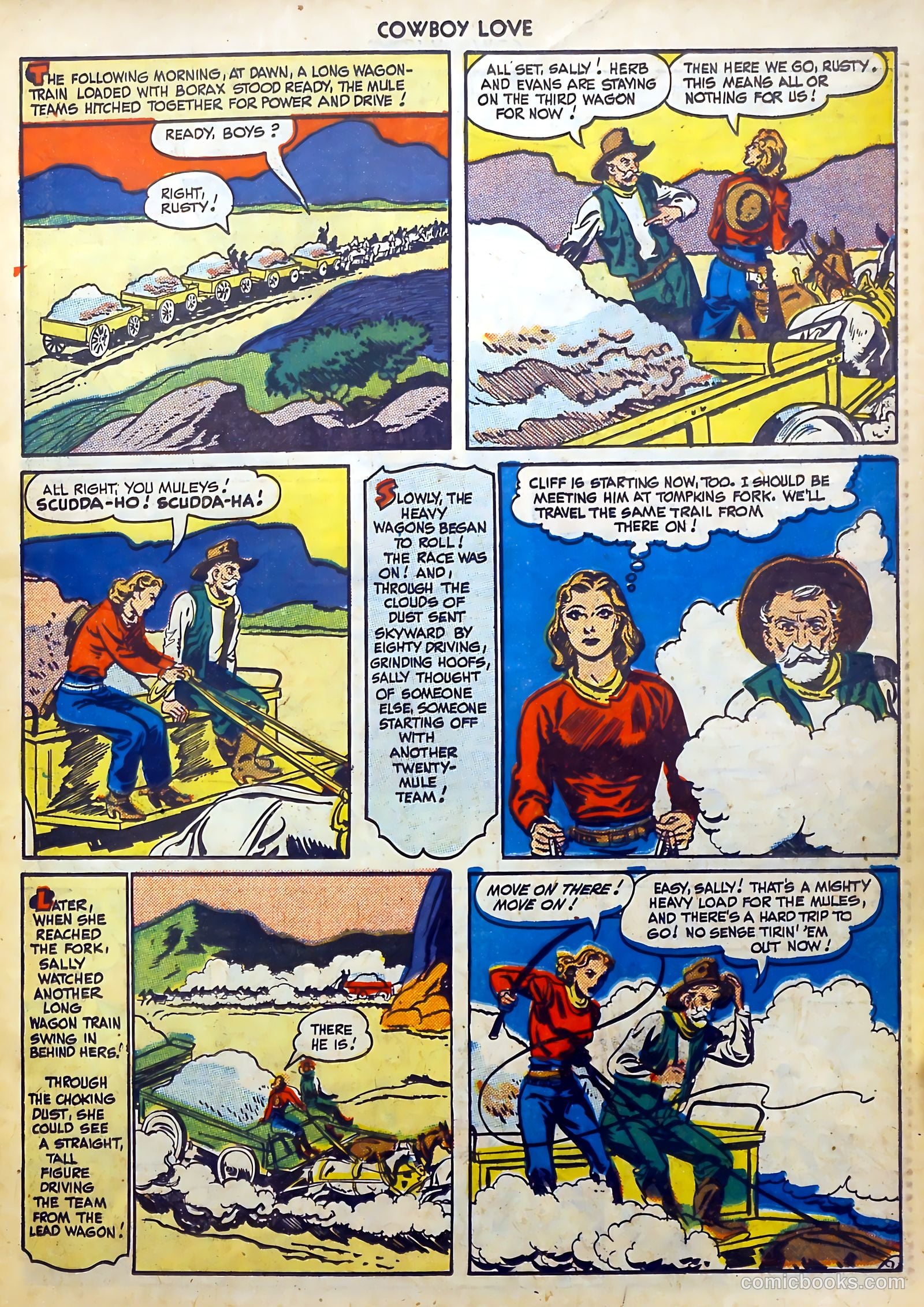 Cowboy Love #5 (1949) — page 9 of 52