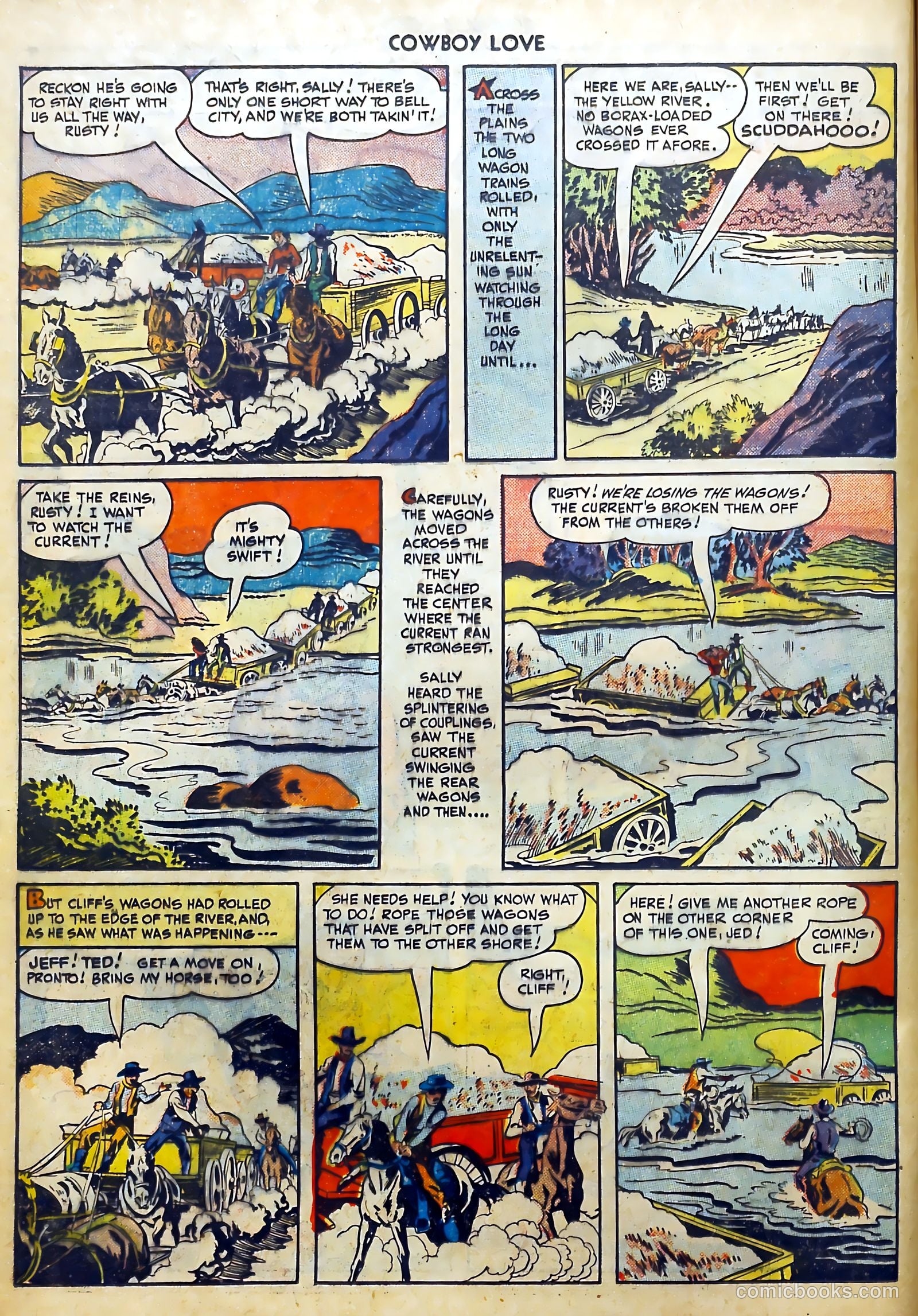 Cowboy Love #5 (1949) — page 10 of 52