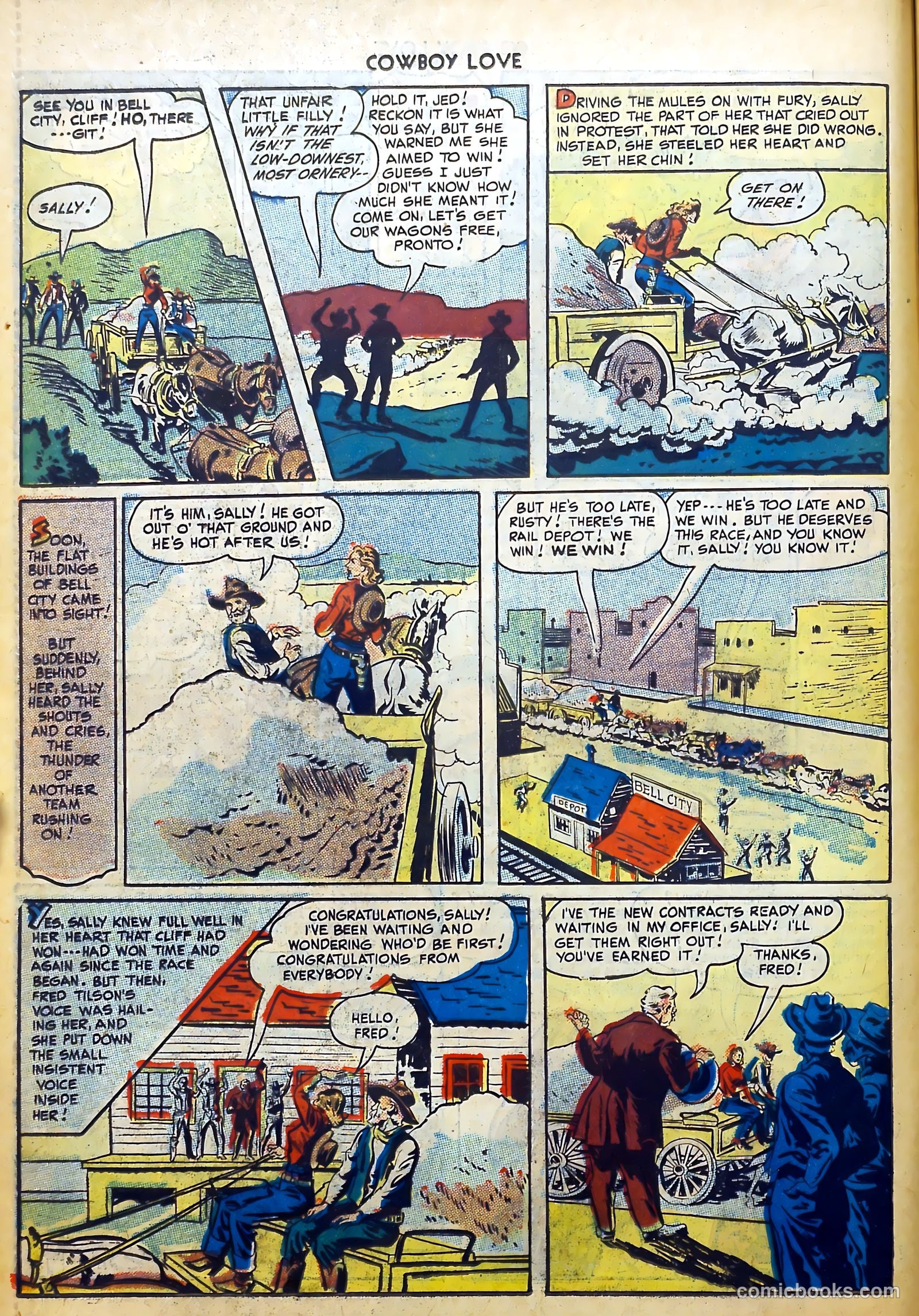 Cowboy Love #5 (1949) — page 14 of 52