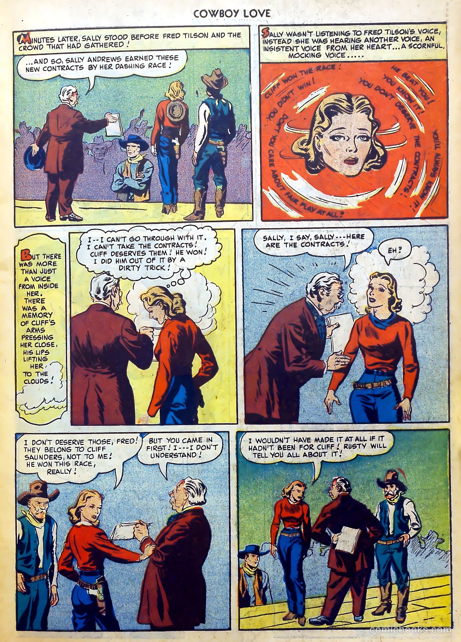 Cowboy Love #5 (1949) — page 15 of 52