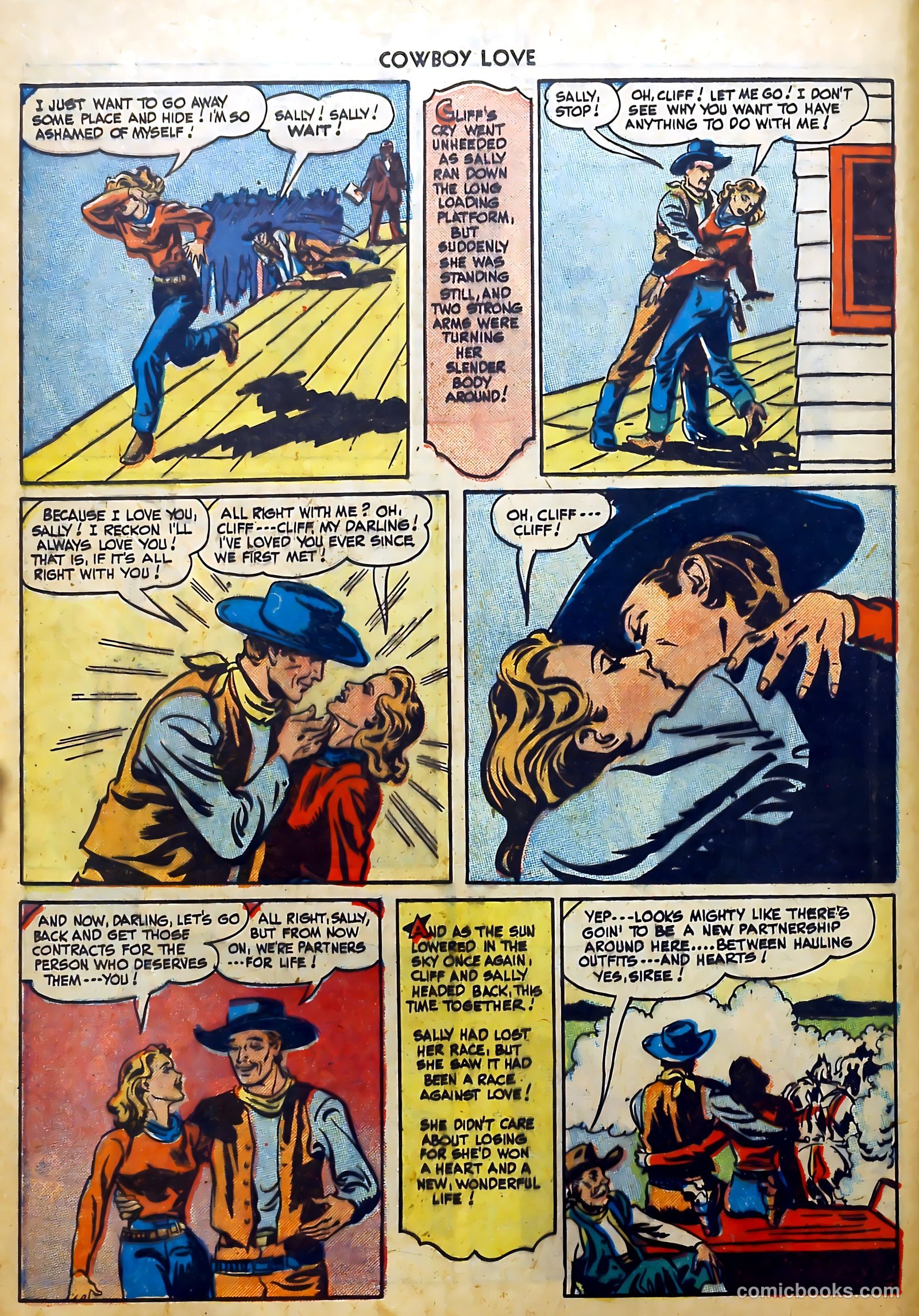 Cowboy Love #5 (1949) — page 16 of 52