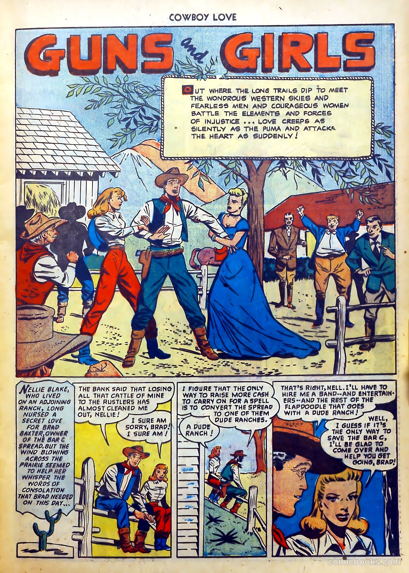 Cowboy Love #5 (1949) — page 17 of 52