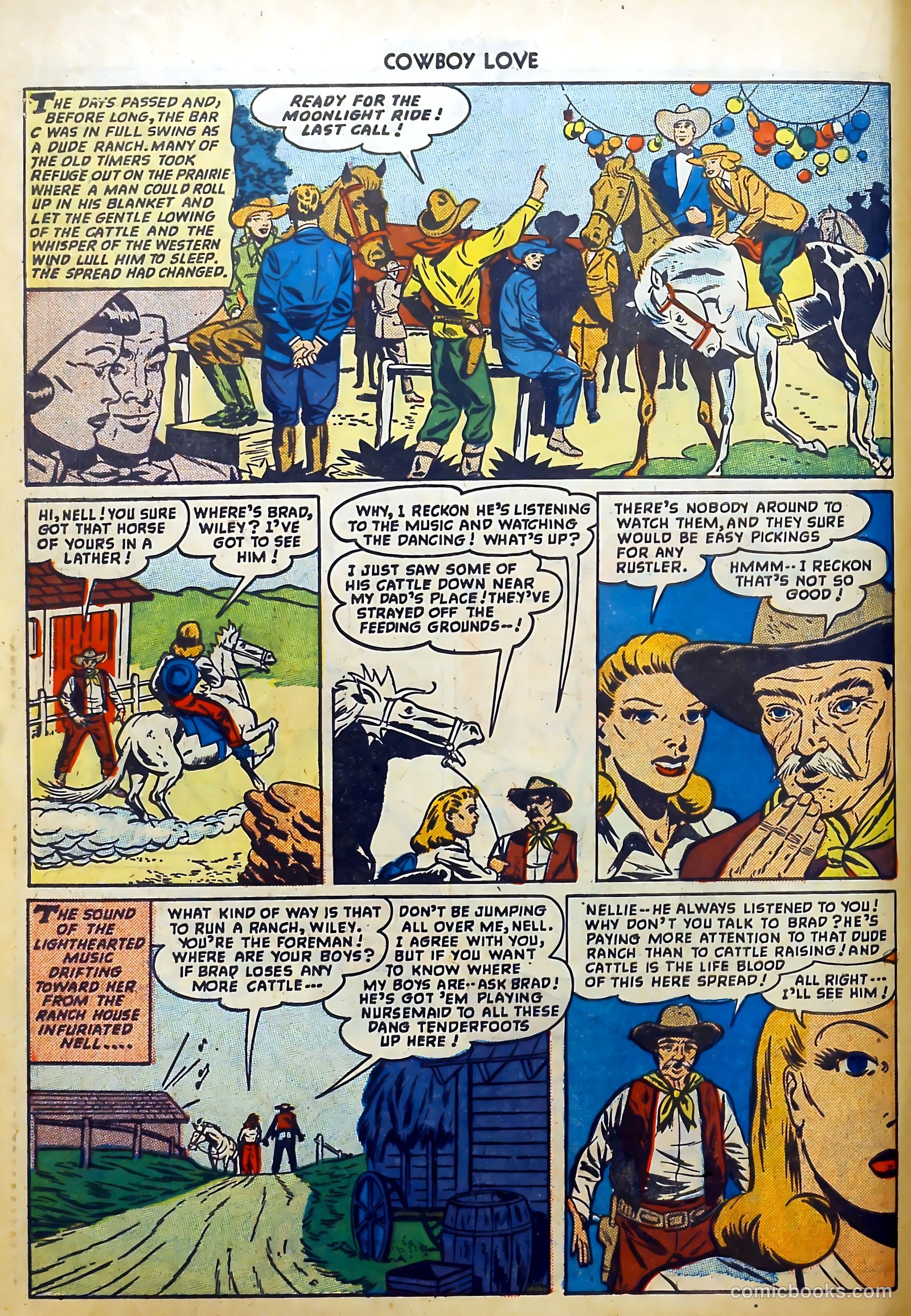 Cowboy Love #5 (1949) — page 20 of 52