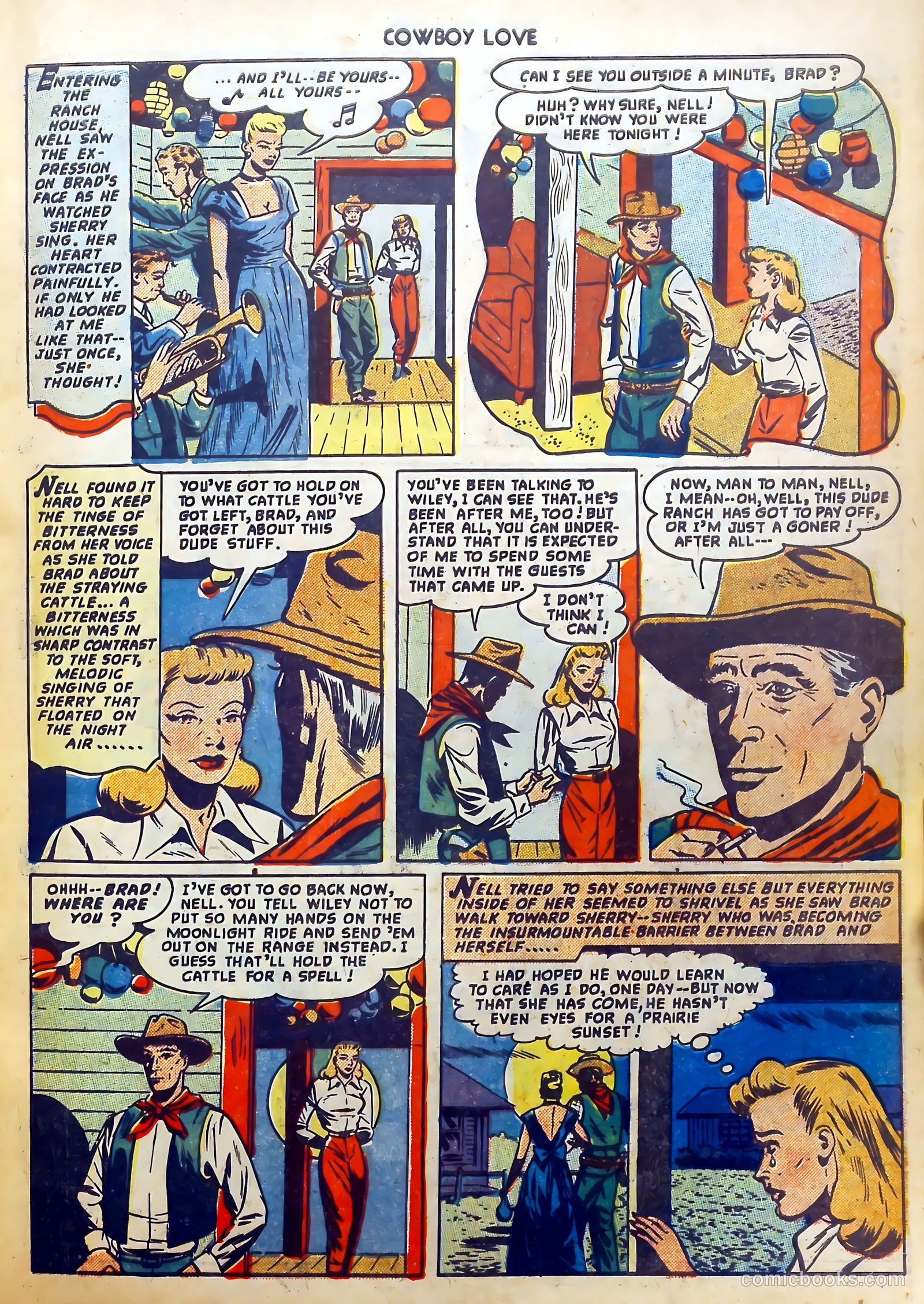 Cowboy Love #5 (1949) — page 21 of 52