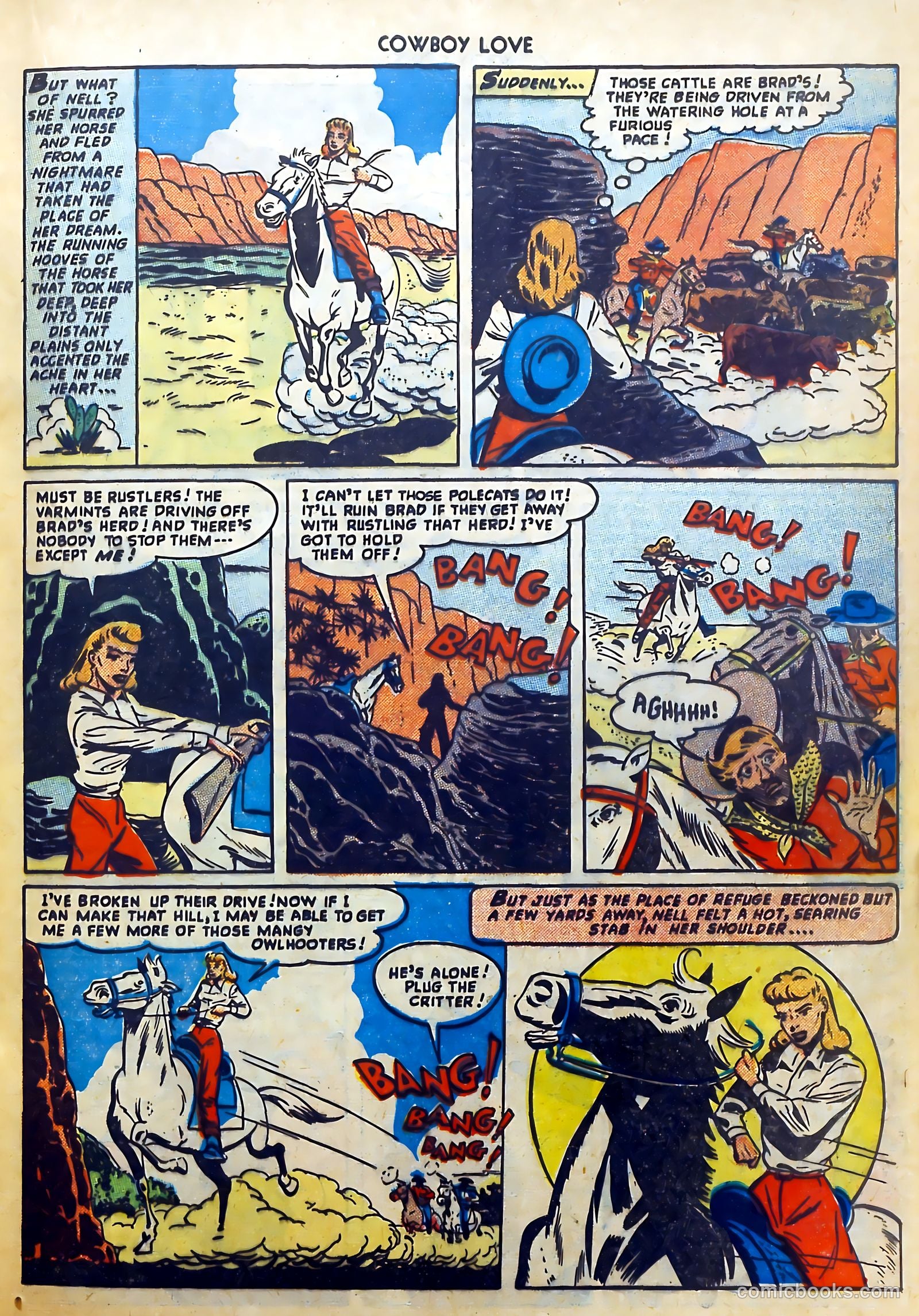 Cowboy Love #5 (1949) — page 25 of 52