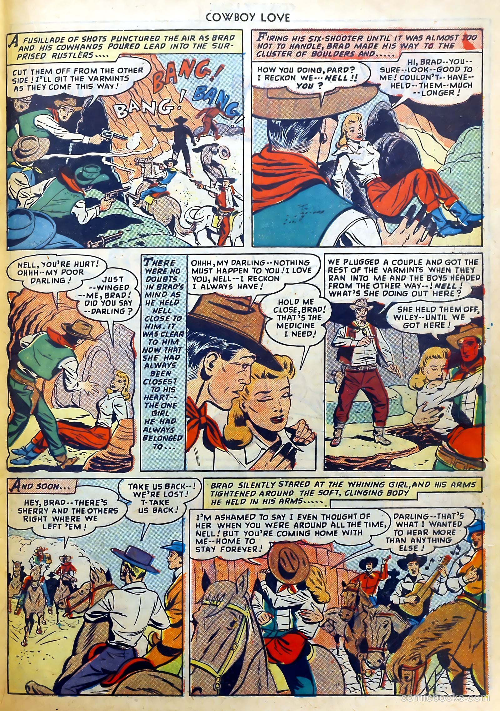 Cowboy Love #5 (1949) — page 27 of 52