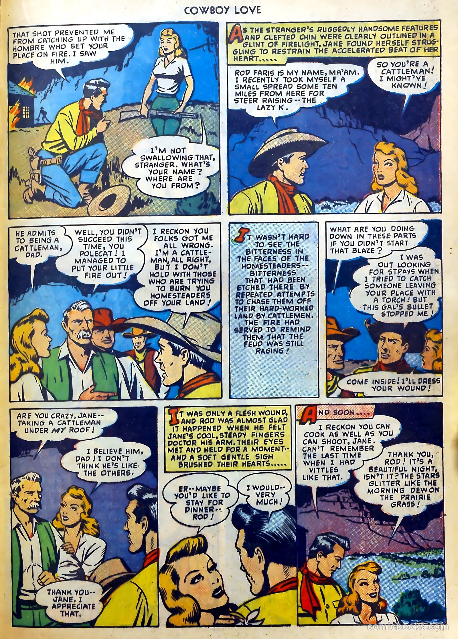 Cowboy Love #5 (1949) — page 29 of 52