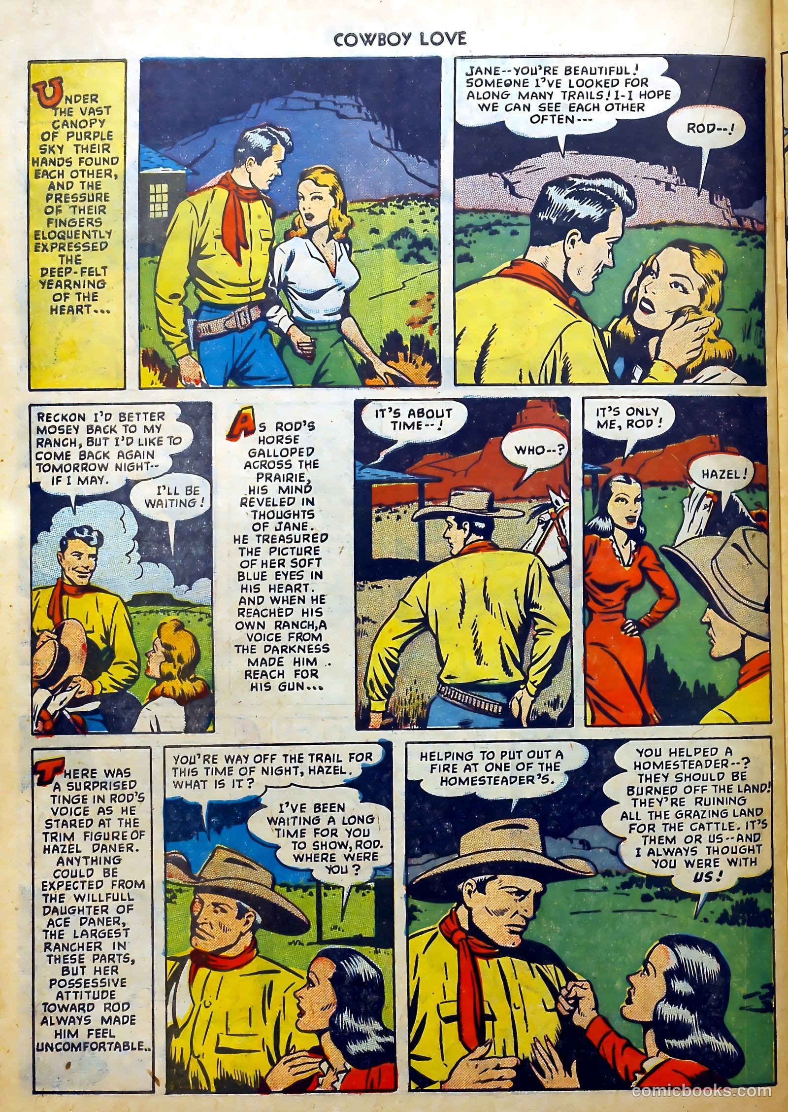 Cowboy Love #5 (1949) — page 30 of 52