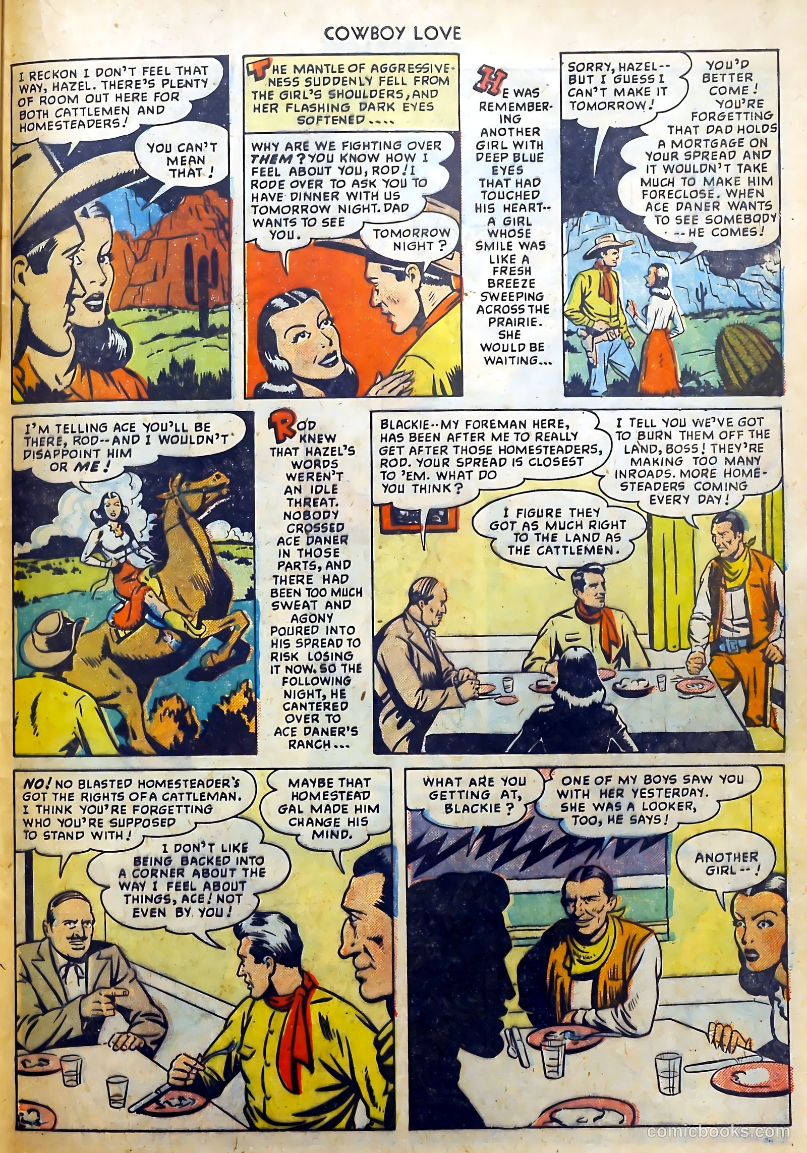 Cowboy Love #5 (1949) — page 31 of 52
