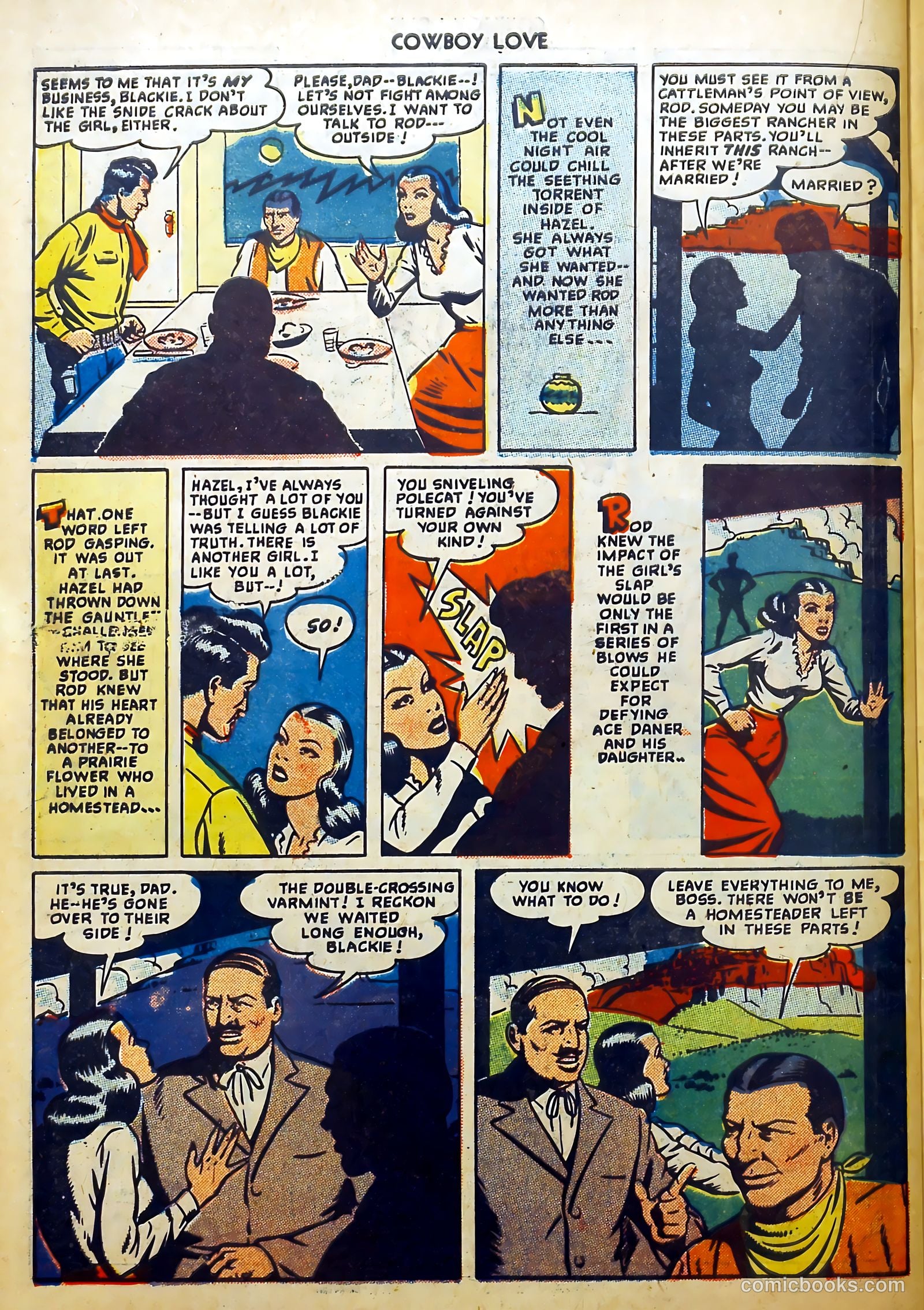 Cowboy Love #5 (1949) — page 32 of 52
