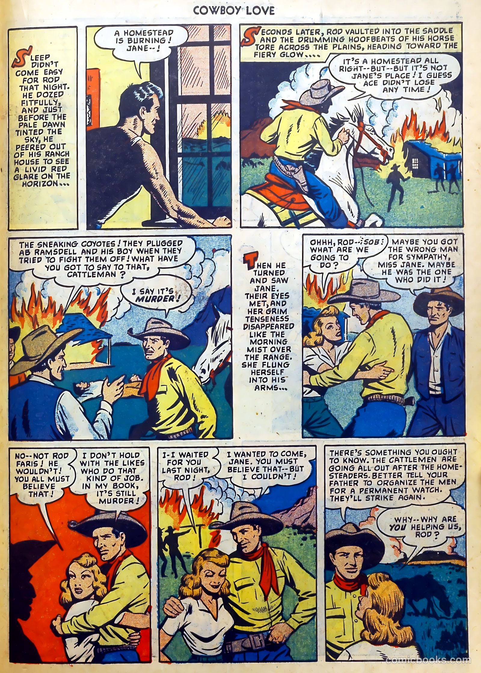 Cowboy Love #5 (1949) — page 33 of 52