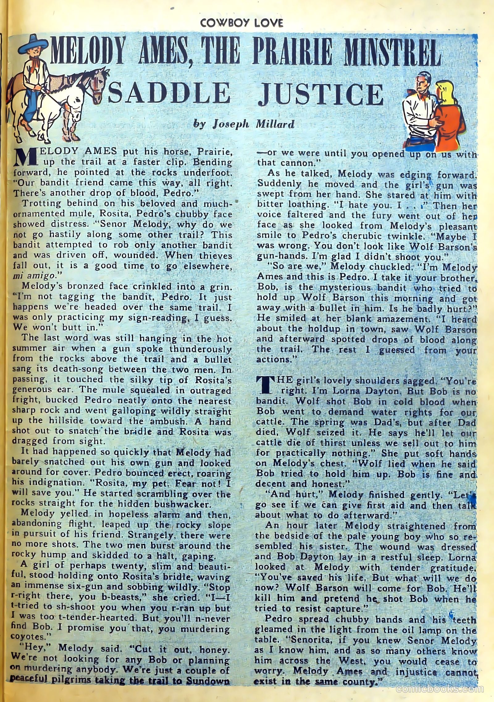 Cowboy Love #5 (1949) — page 39 of 52