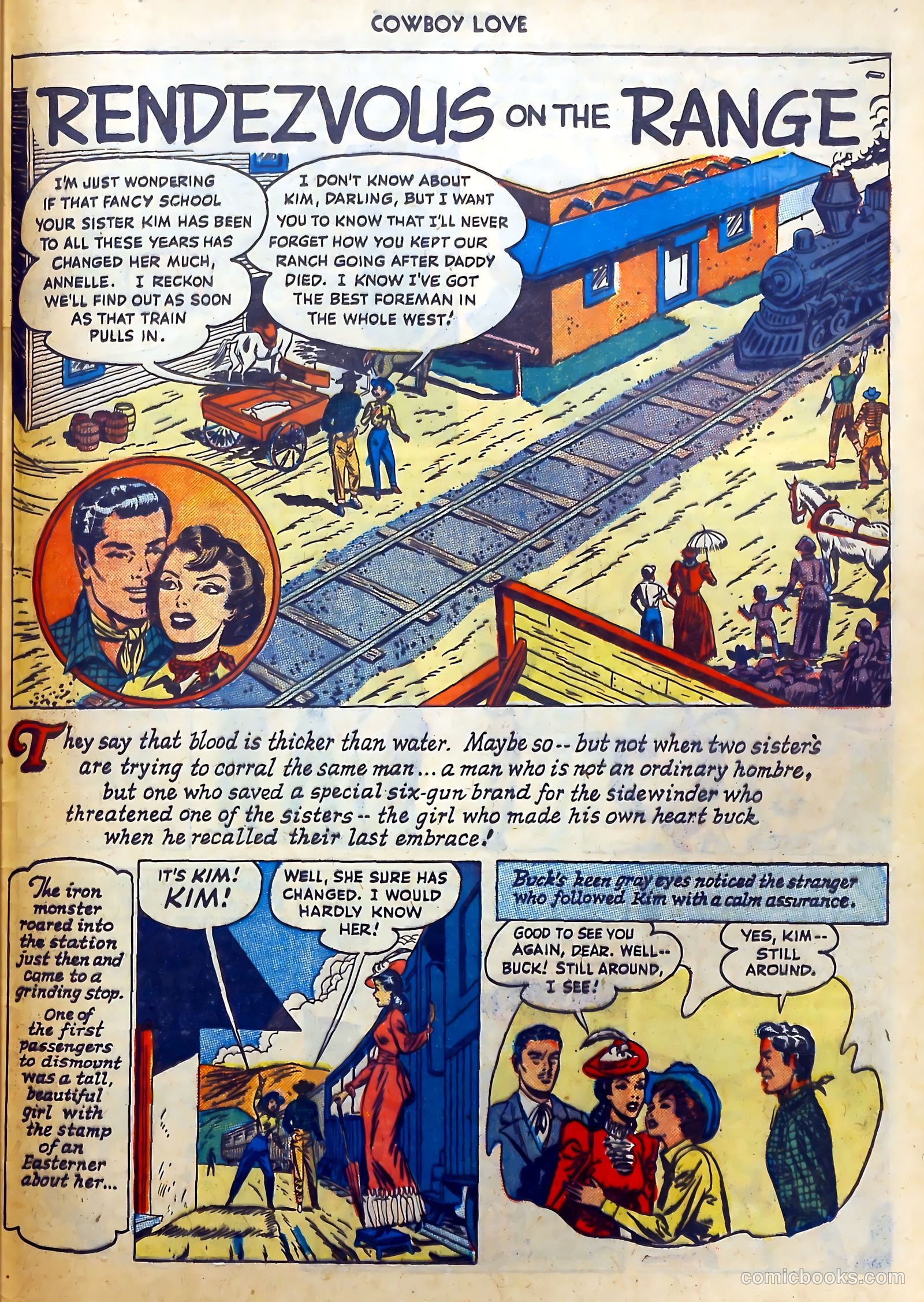 Cowboy Love #5 (1949) — page 41 of 52