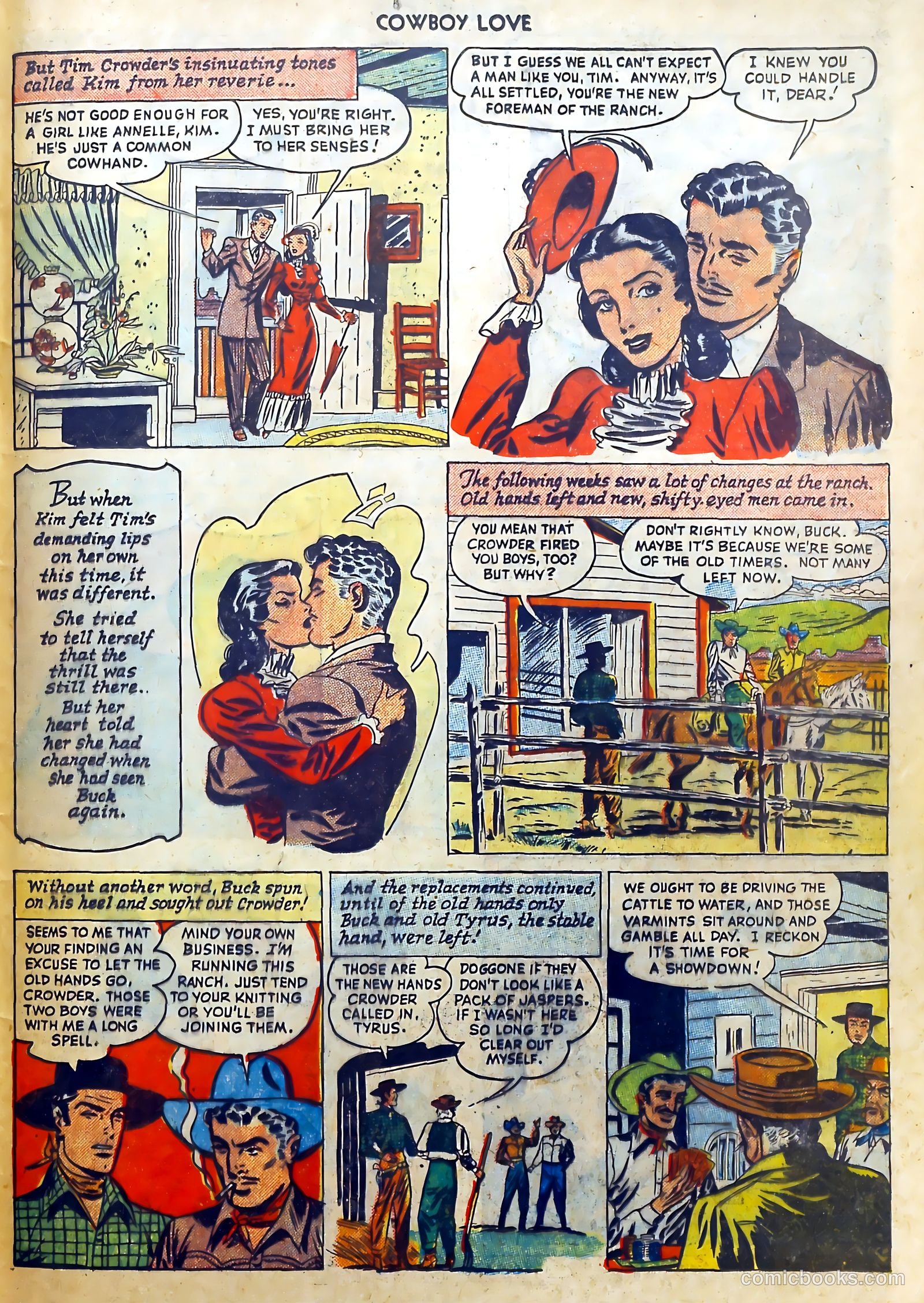 Cowboy Love #5 (1949) — page 43 of 52