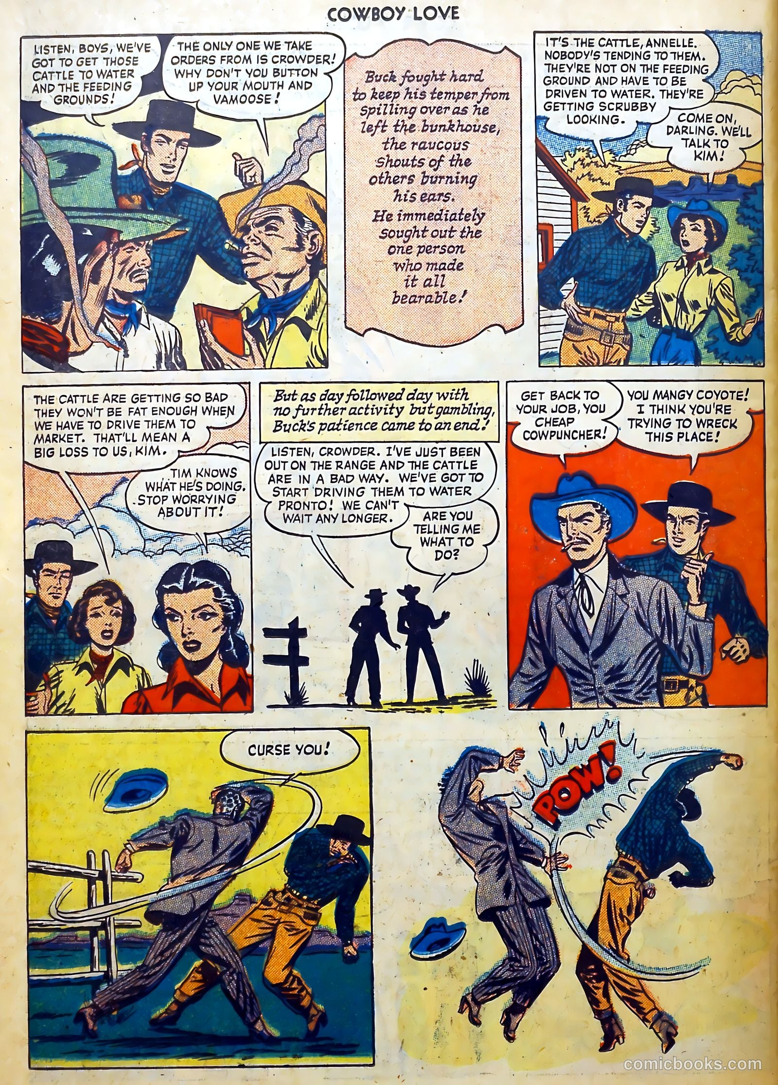 Cowboy Love #5 (1949) — page 44 of 52