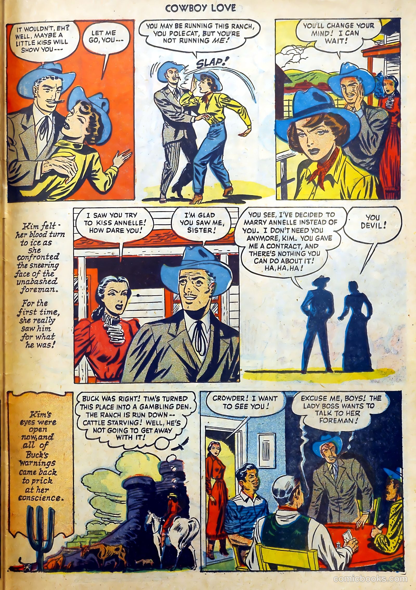Cowboy Love #5 (1949) — page 47 of 52
