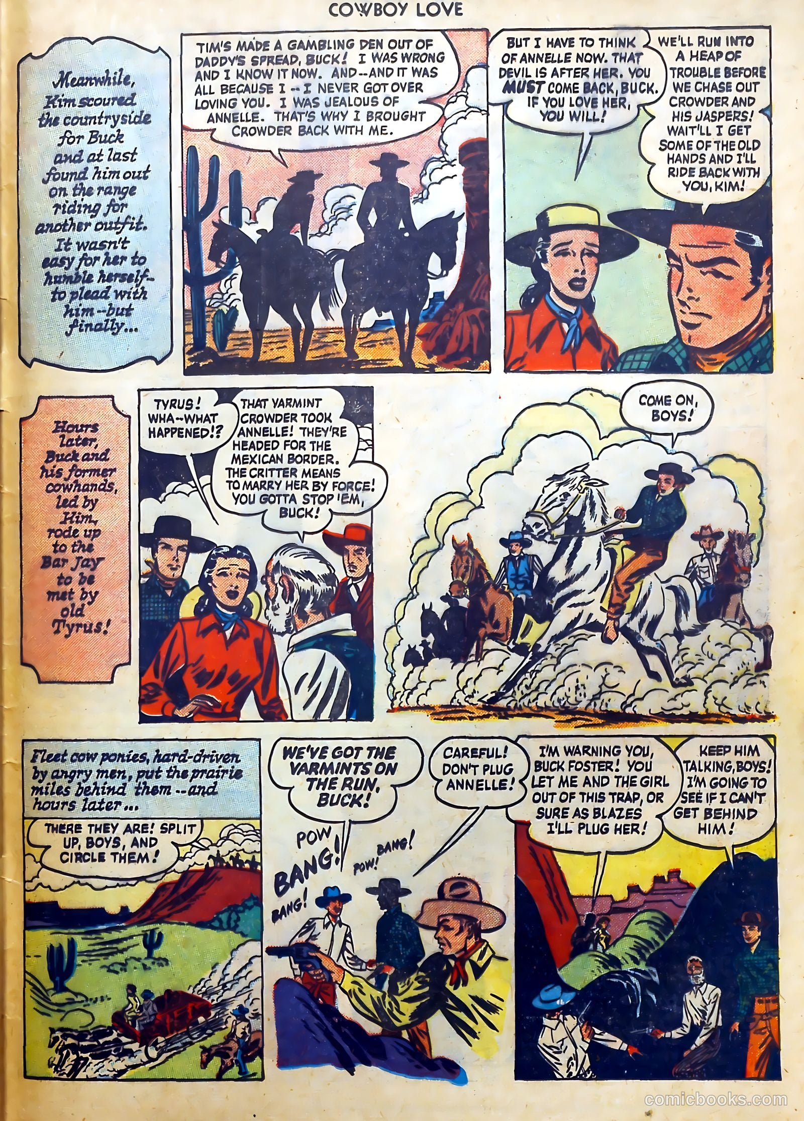 Cowboy Love #5 (1949) — page 49 of 52