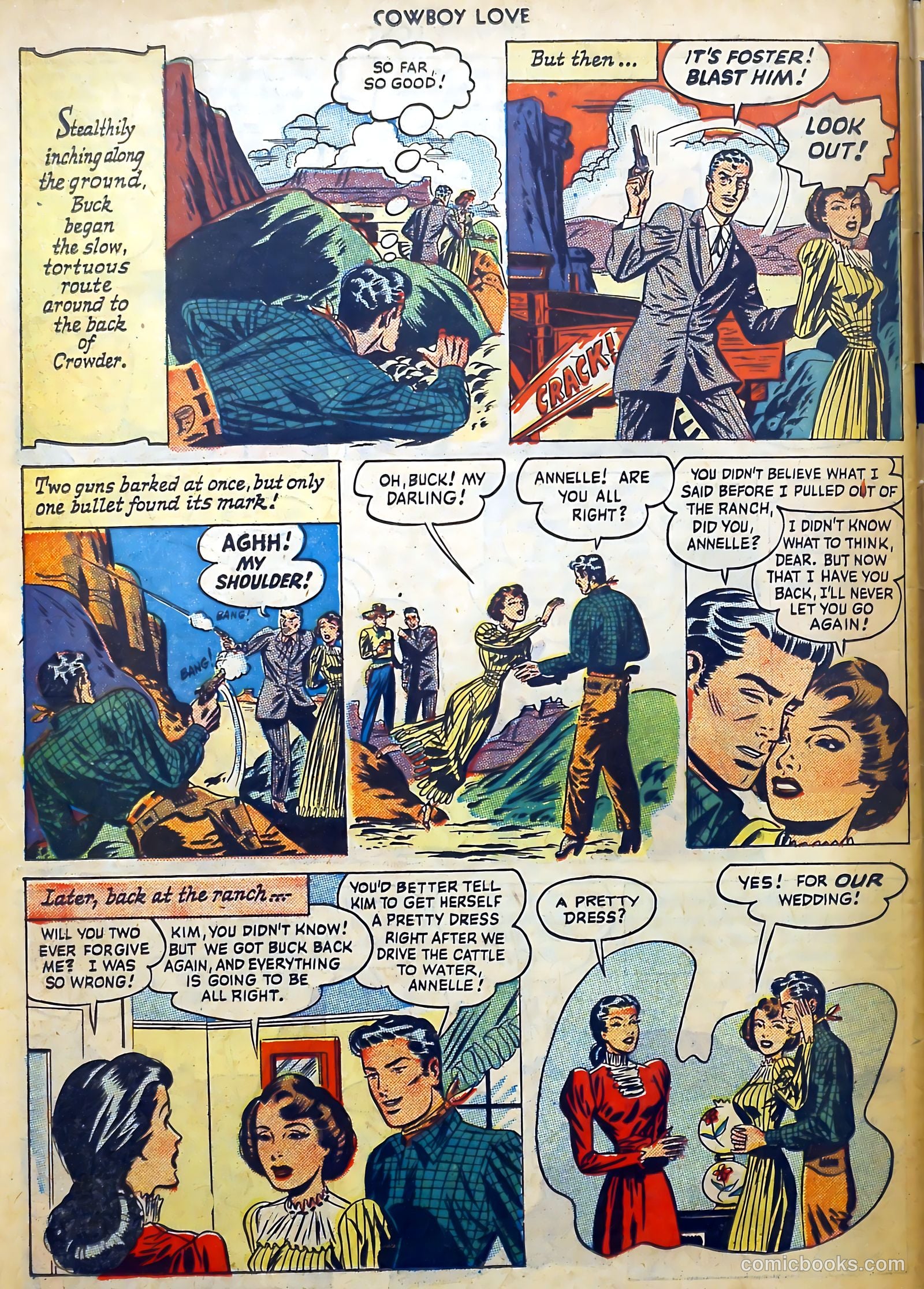 Cowboy Love #5 (1949) — page 50 of 52