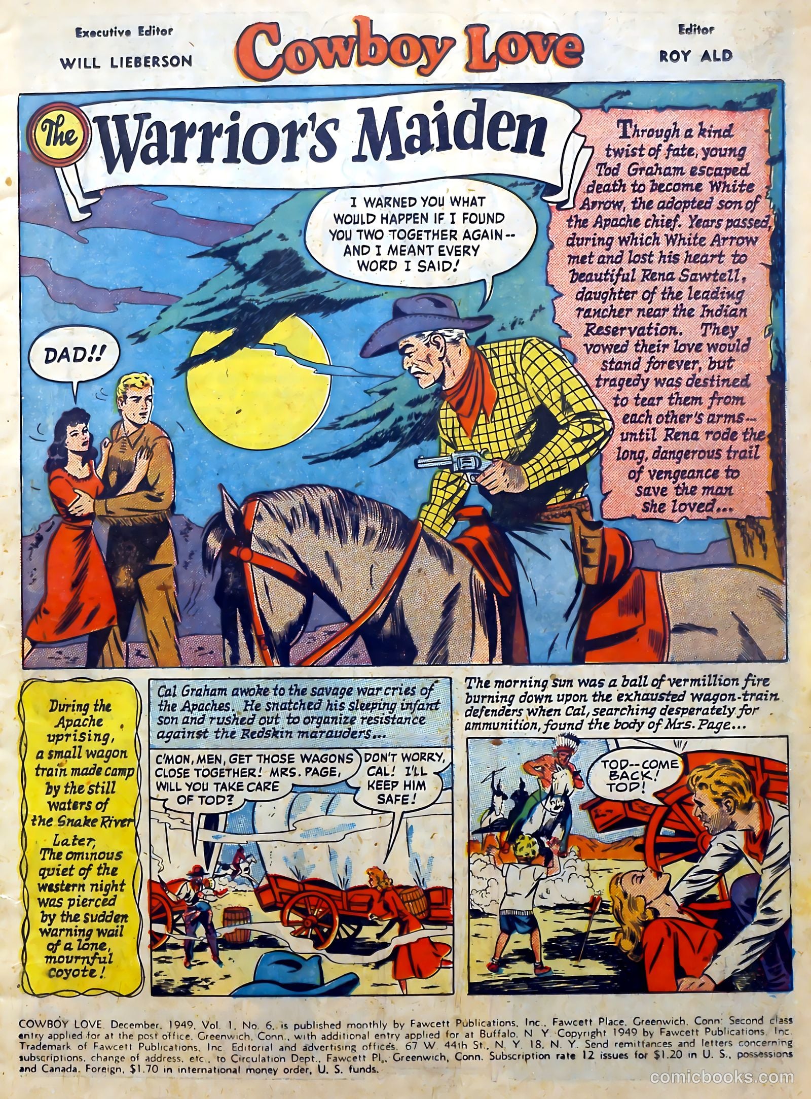 Cowboy Love #6 (1949) — page 3 of 52