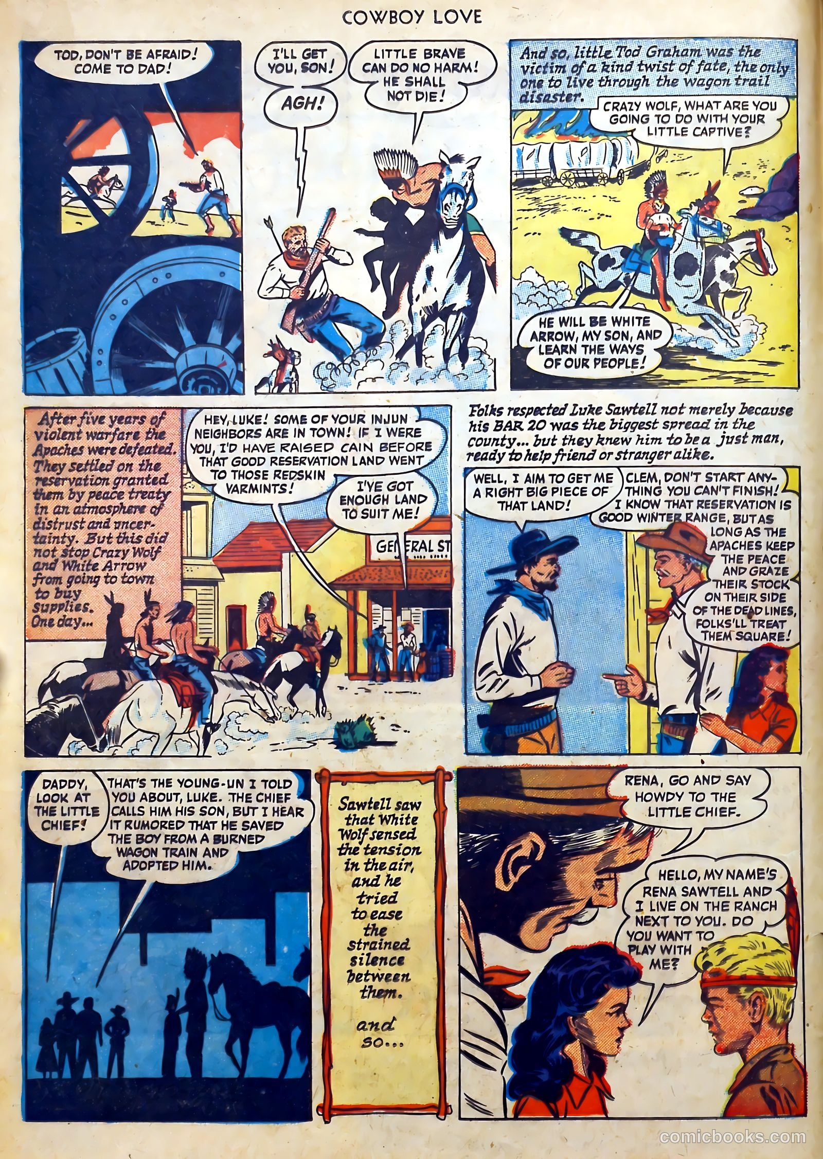 Cowboy Love #6 (1949) — page 4 of 52