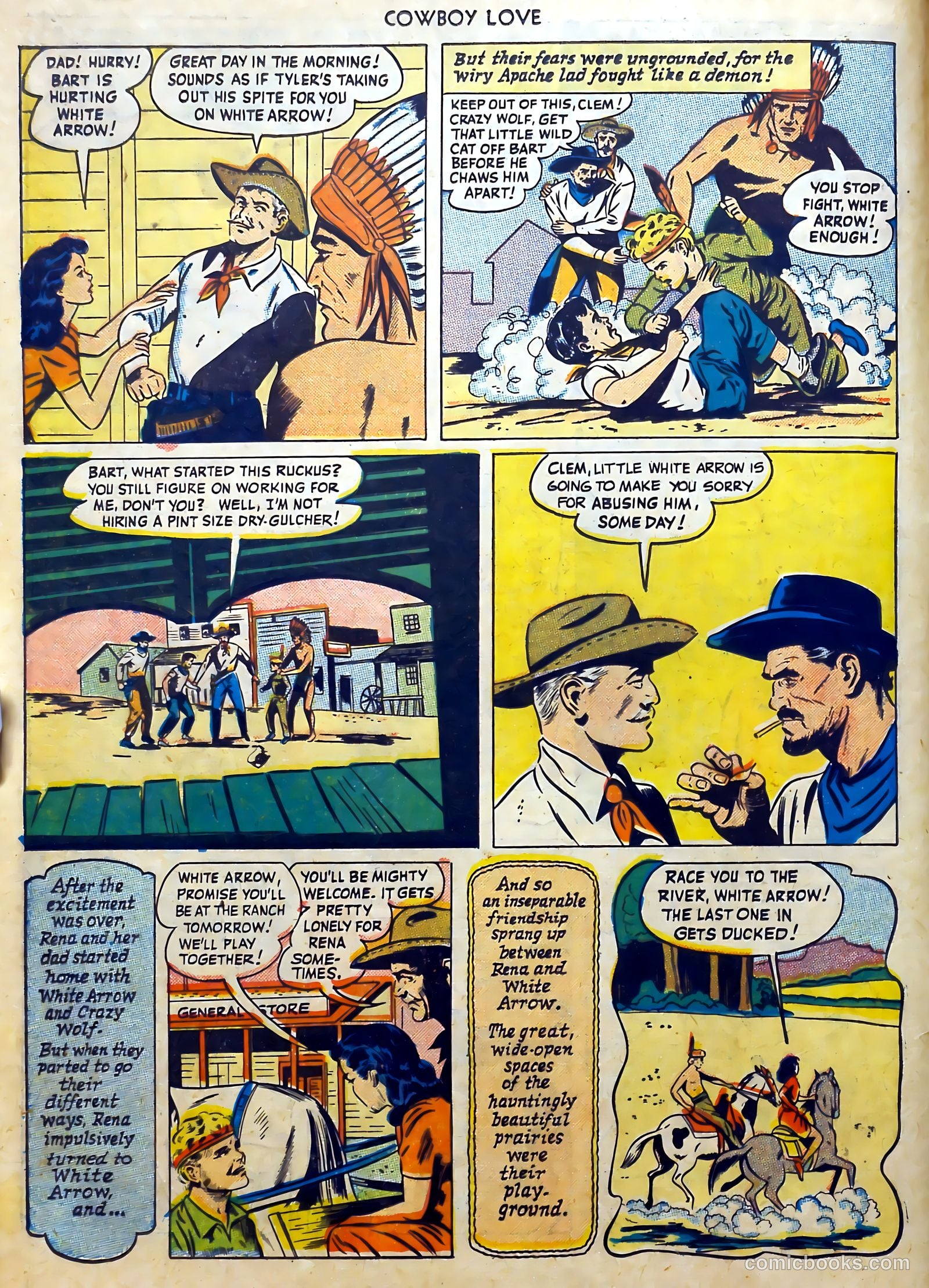 Cowboy Love #6 (1949) — page 6 of 52