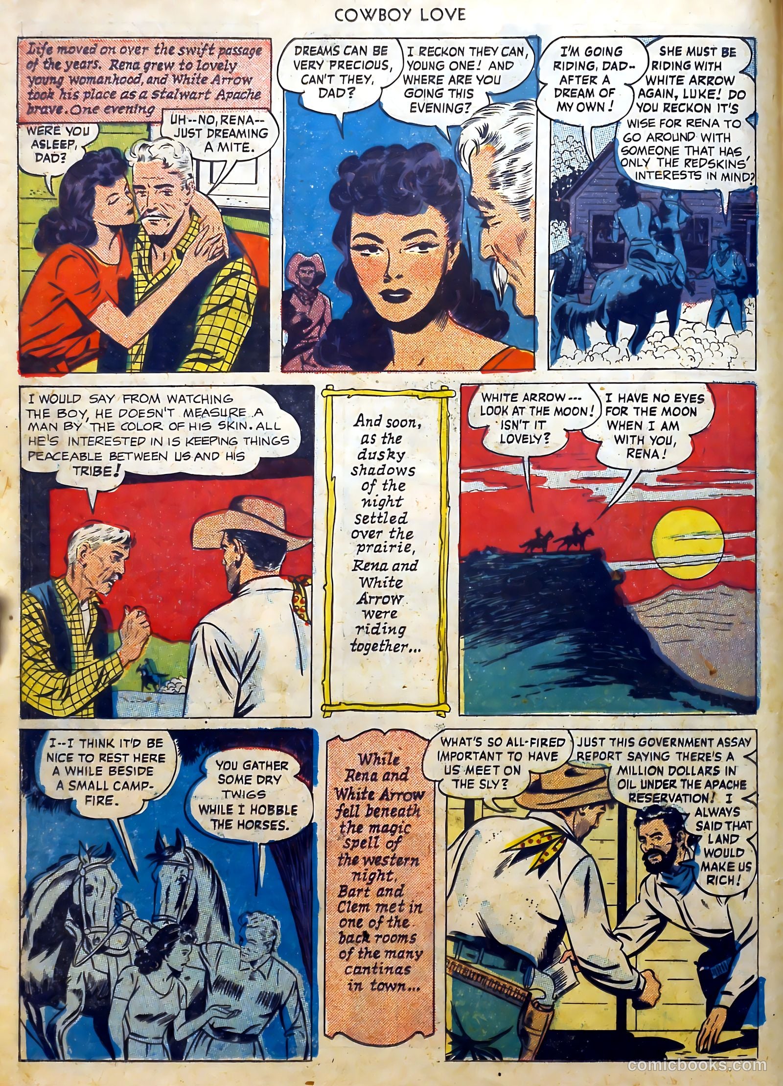 Cowboy Love #6 (1949) — page 8 of 52