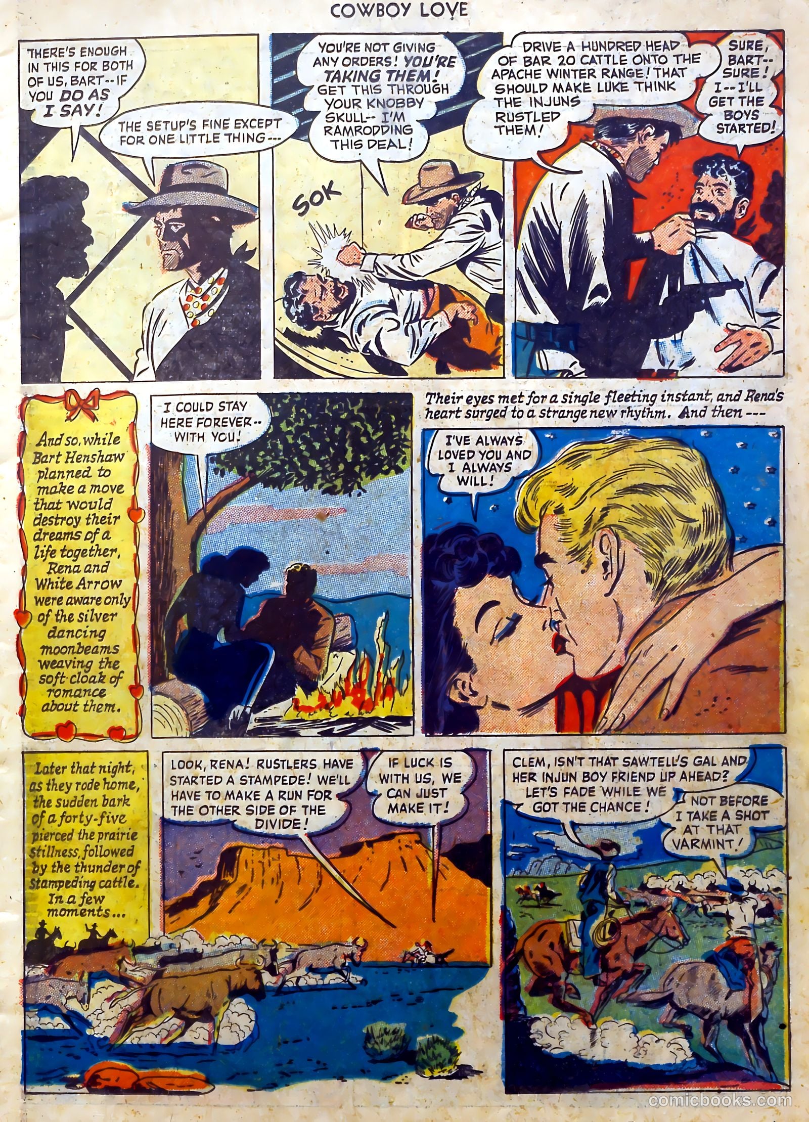 Cowboy Love #6 (1949) — page 9 of 52