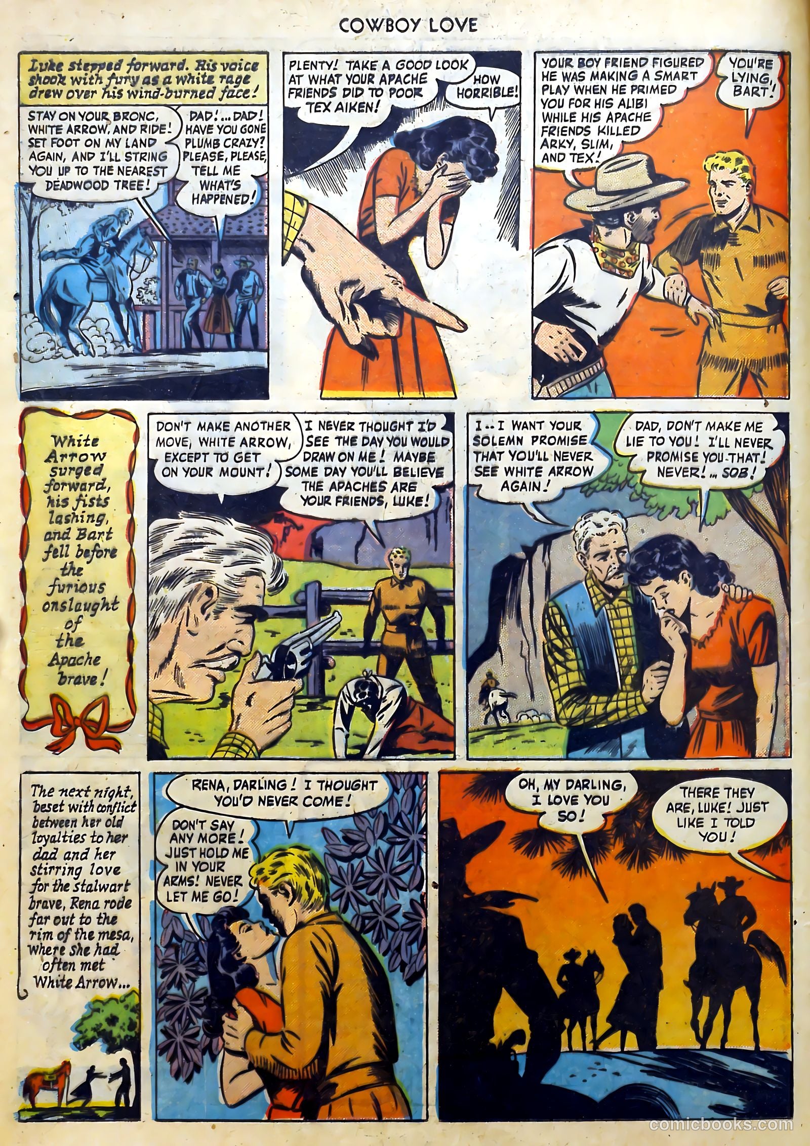 Cowboy Love #6 (1949) — page 12 of 52