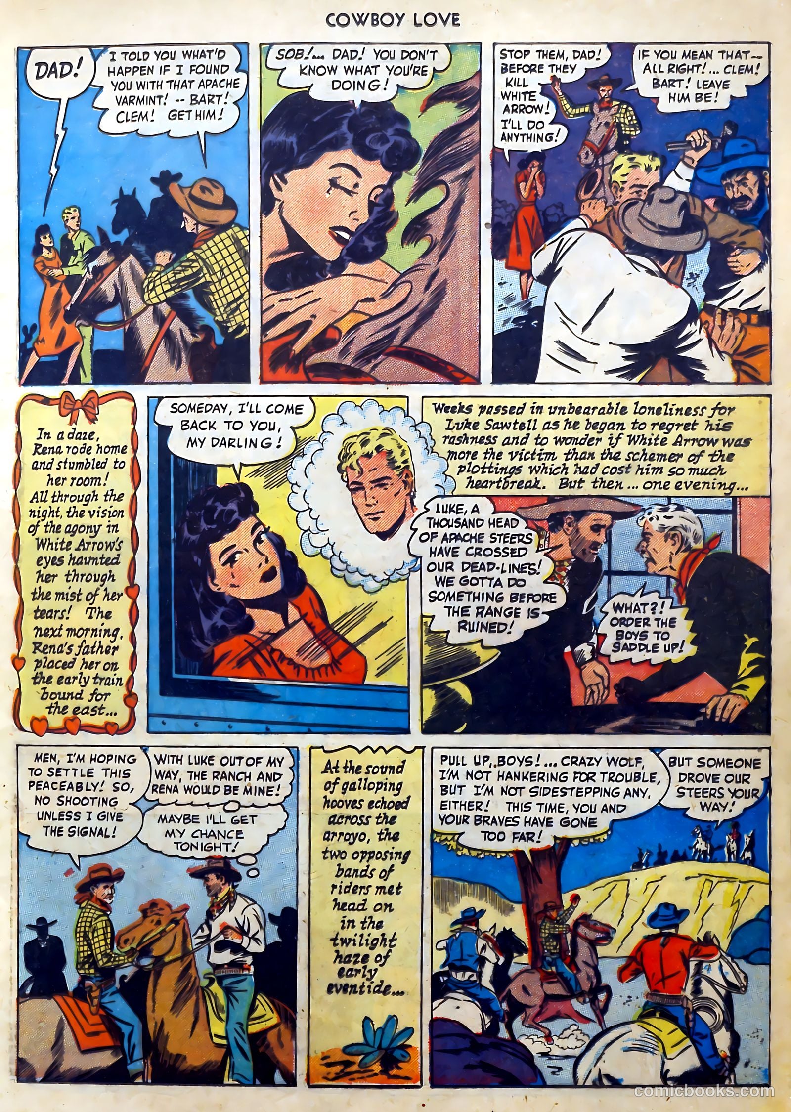 Cowboy Love #6 (1949) — page 13 of 52