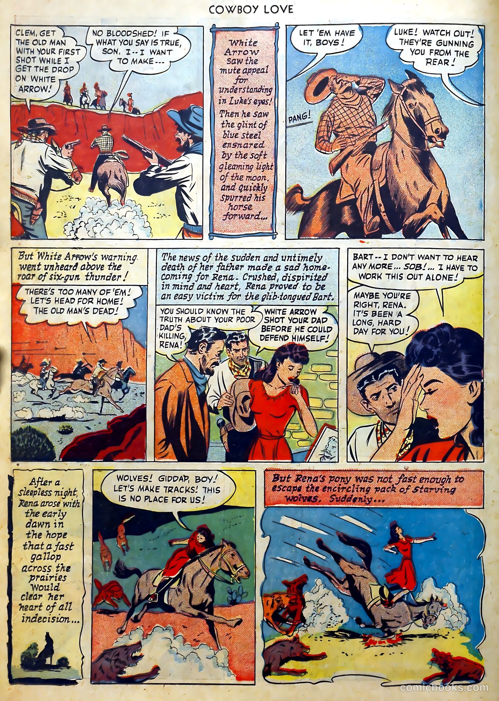 Cowboy Love #6 (1949) — page 14 of 52